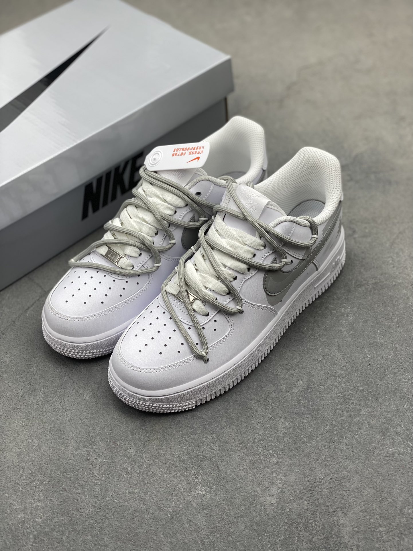 Nike Air Force 1 Low '07 Custom White/Grey Anime Theme 9 i1719083574 1865 3
