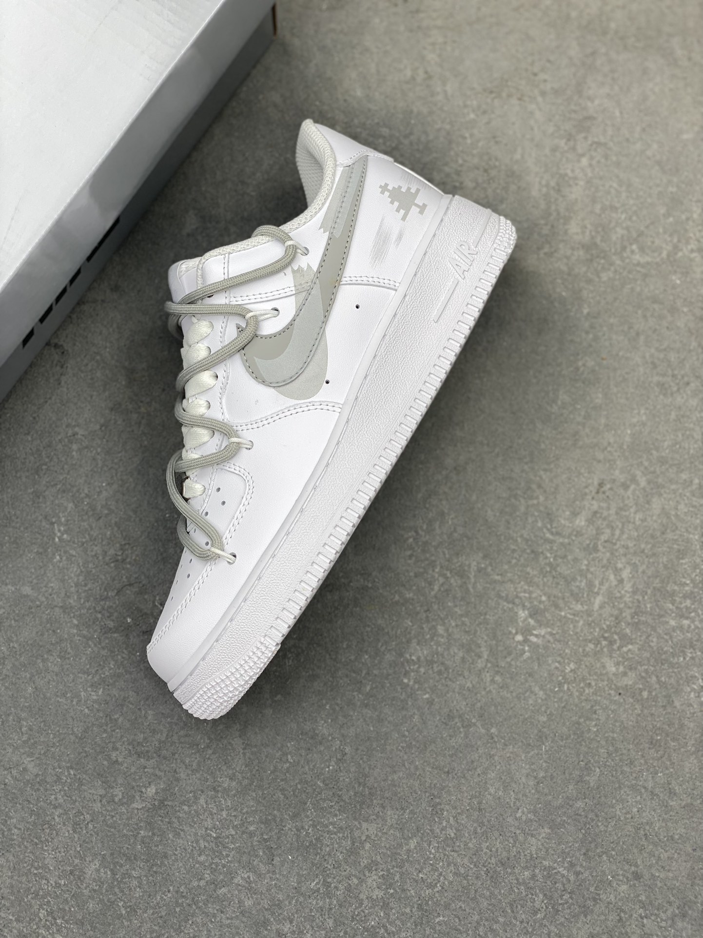 Nike Air Force 1 Low '07 Custom White/Grey Anime Theme 8 i1719083574 5452 5