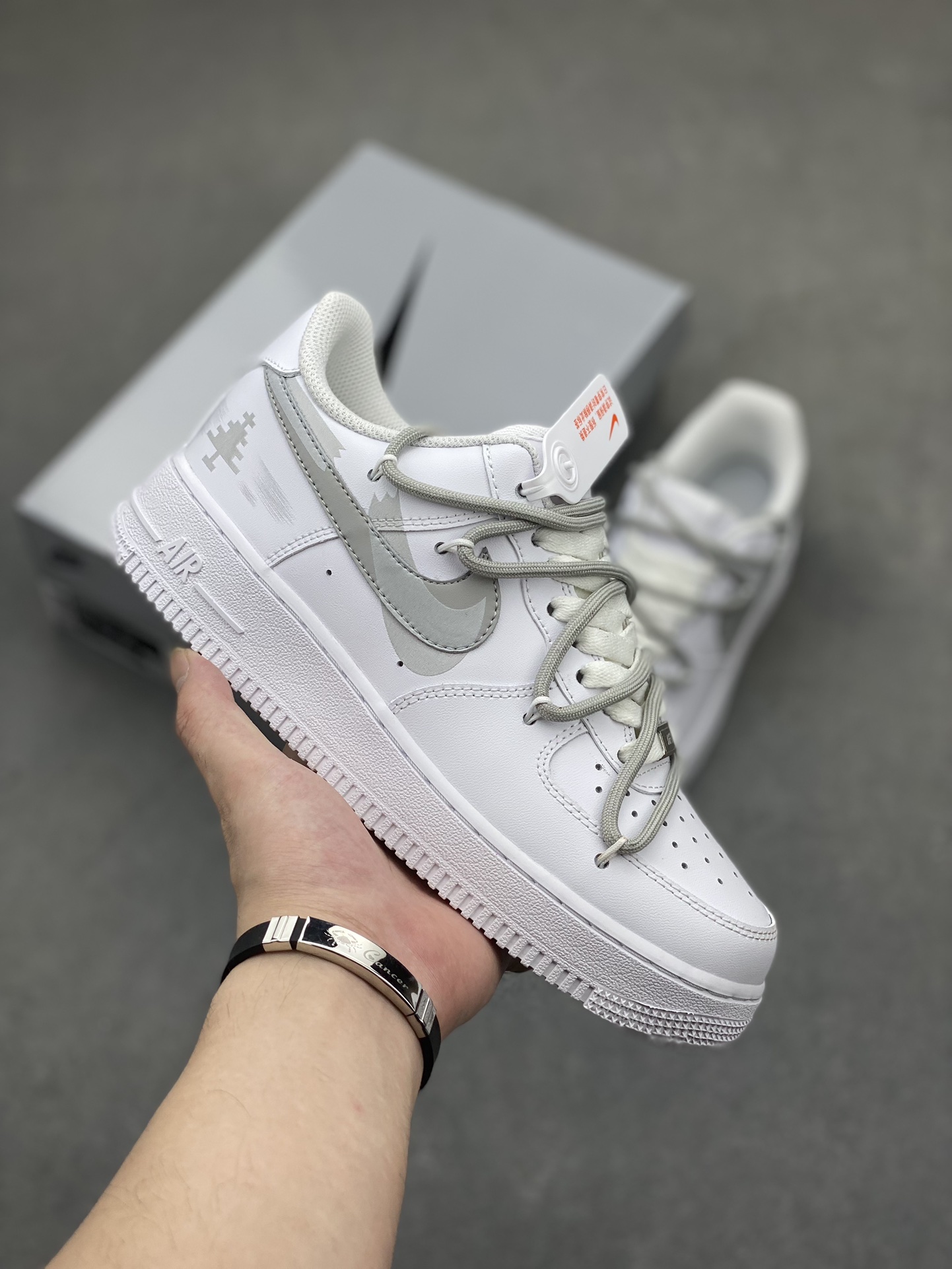 Nike Air Force 1 Low '07 Custom White/Grey Anime Theme 2 i1719083574 9098 2