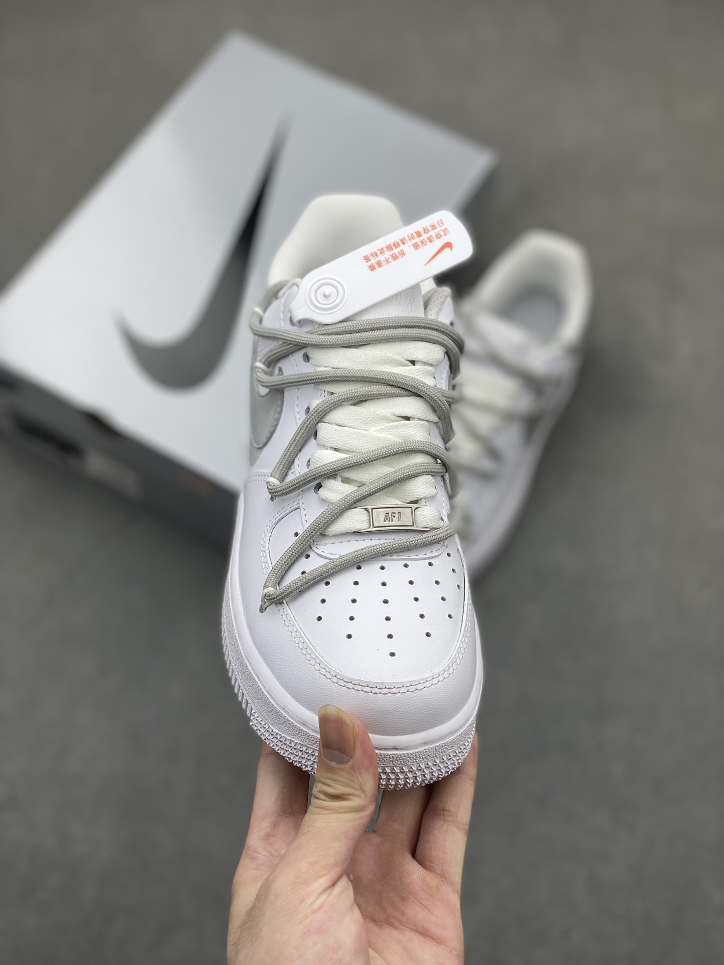 Nike Air Force 1 Low '07 Custom White/Grey Anime Theme 3 i1719083581 1300 0
