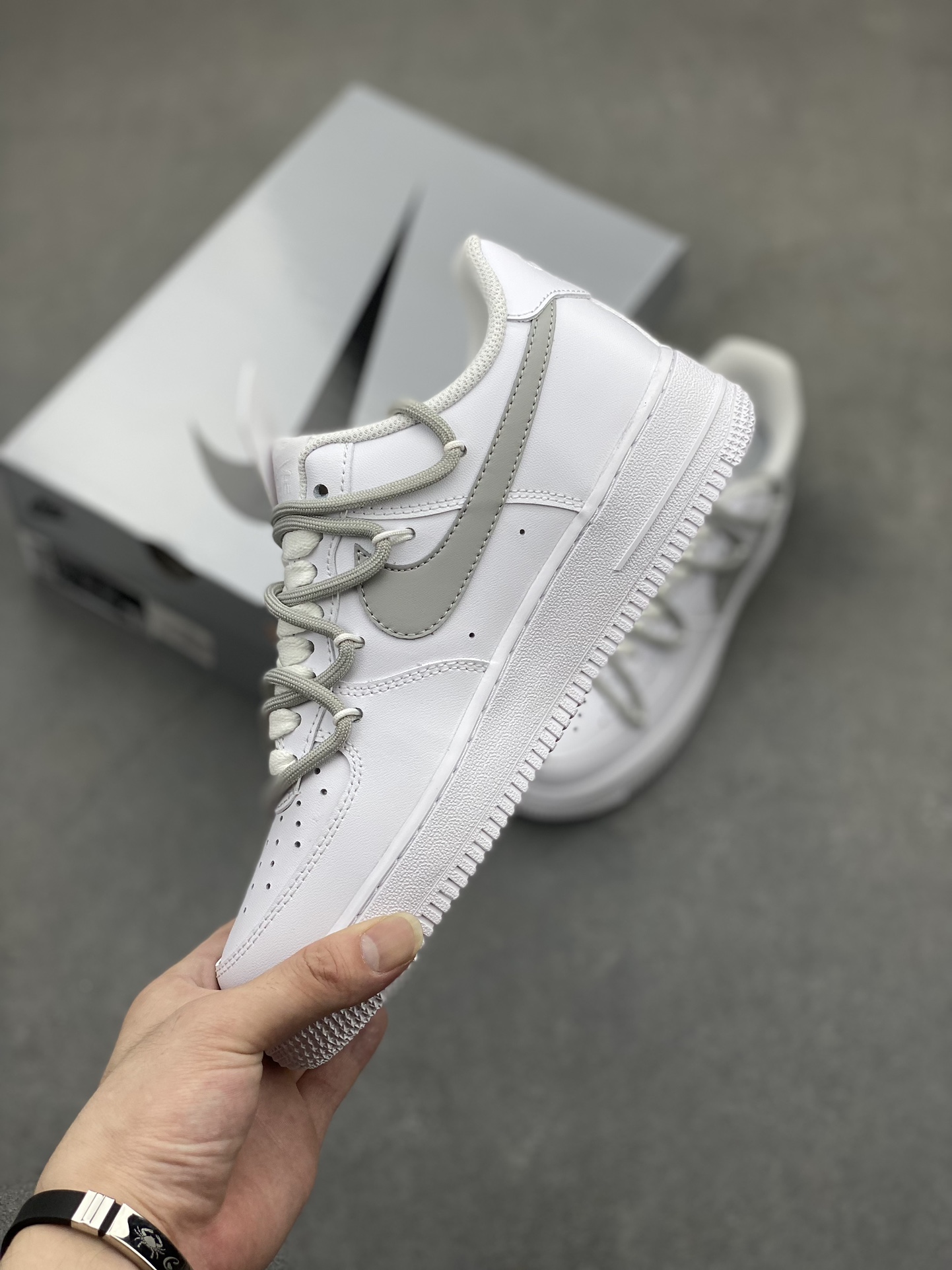 Nike Air Force 1 Low '07 Custom White/Grey Anime Theme 4 i1719083581 4813 0