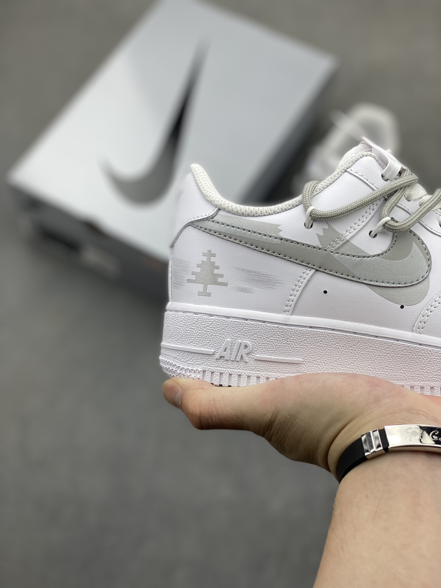 Nike Air Force 1 Low '07 Custom White/Grey Anime Theme 6 i1719083581 7578 0