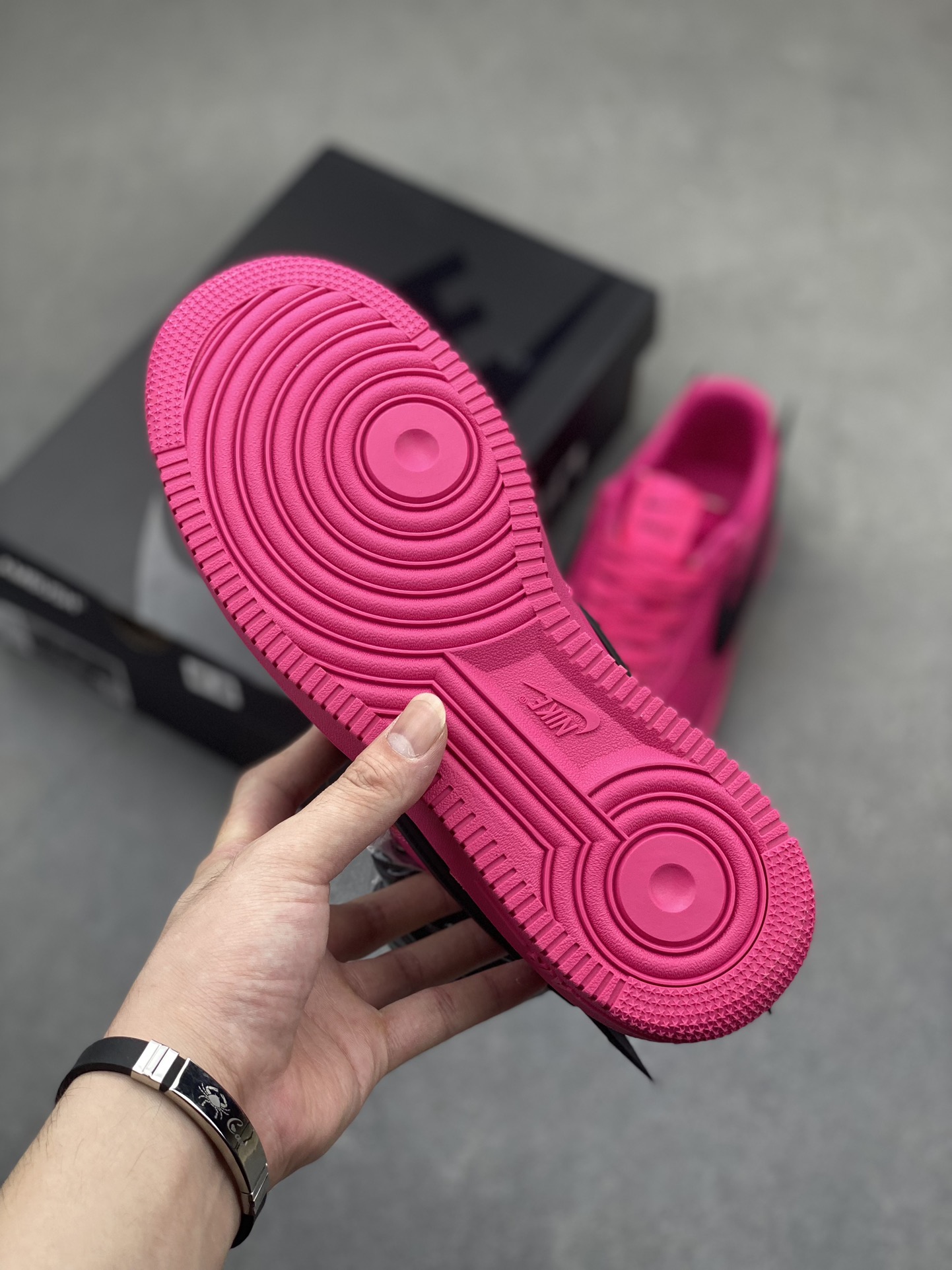 Ambush x Nike Air Force 1 '07 Low Pink Black Casual Sneakers DV3464-600 7 i1719172669 2693 7