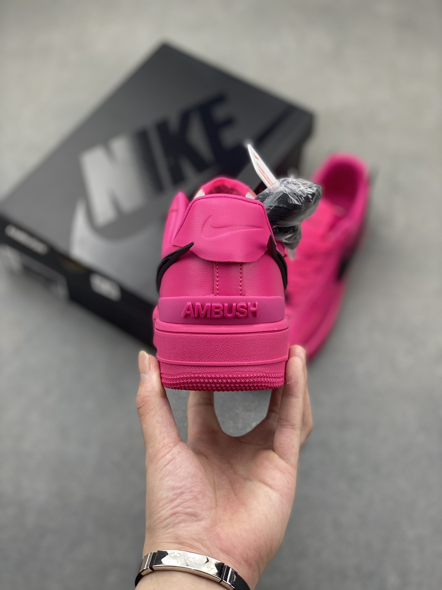 Ambush x Nike Air Force 1 '07 Low Pink Black Casual Sneakers DV3464-600 5 i1719172669 5124 4