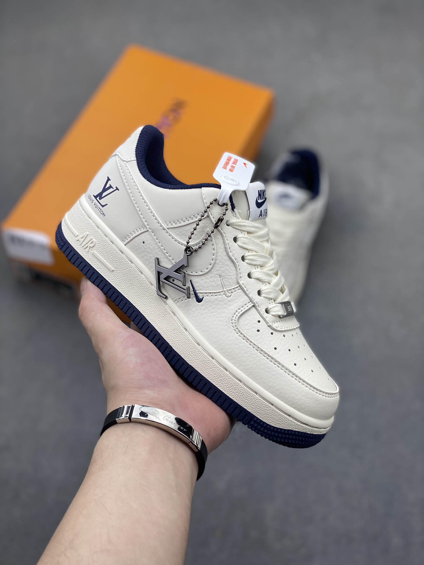 Nike Air Force 1 Low Louis Vuitton Custom Sneakers - Limited Edition 2 i1719262229 8858 4