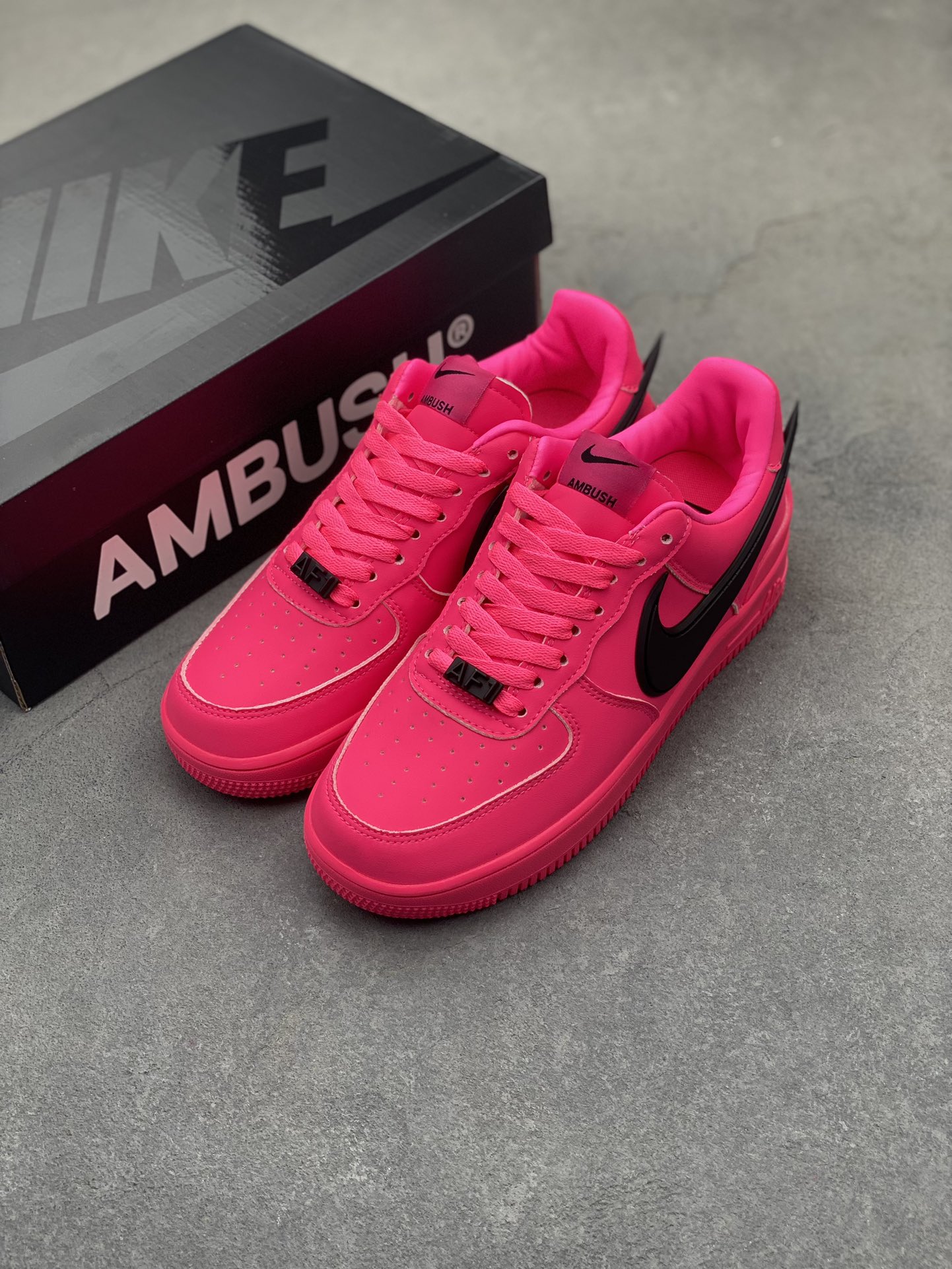 Nike Air Force 1 Low Pink Black - Fashion Sneakers,Honeycomb Cushion, DV3464-007 9 i1719262530 2144 4
