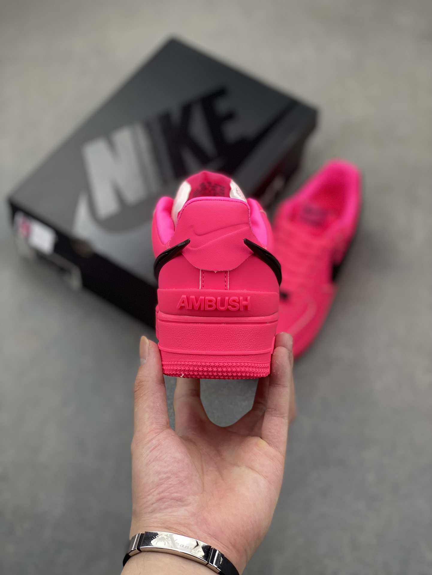 Nike Air Force 1 Low Pink Black - Fashion Sneakers,Honeycomb Cushion, DV3464-007 5 i1719262530 5361 6