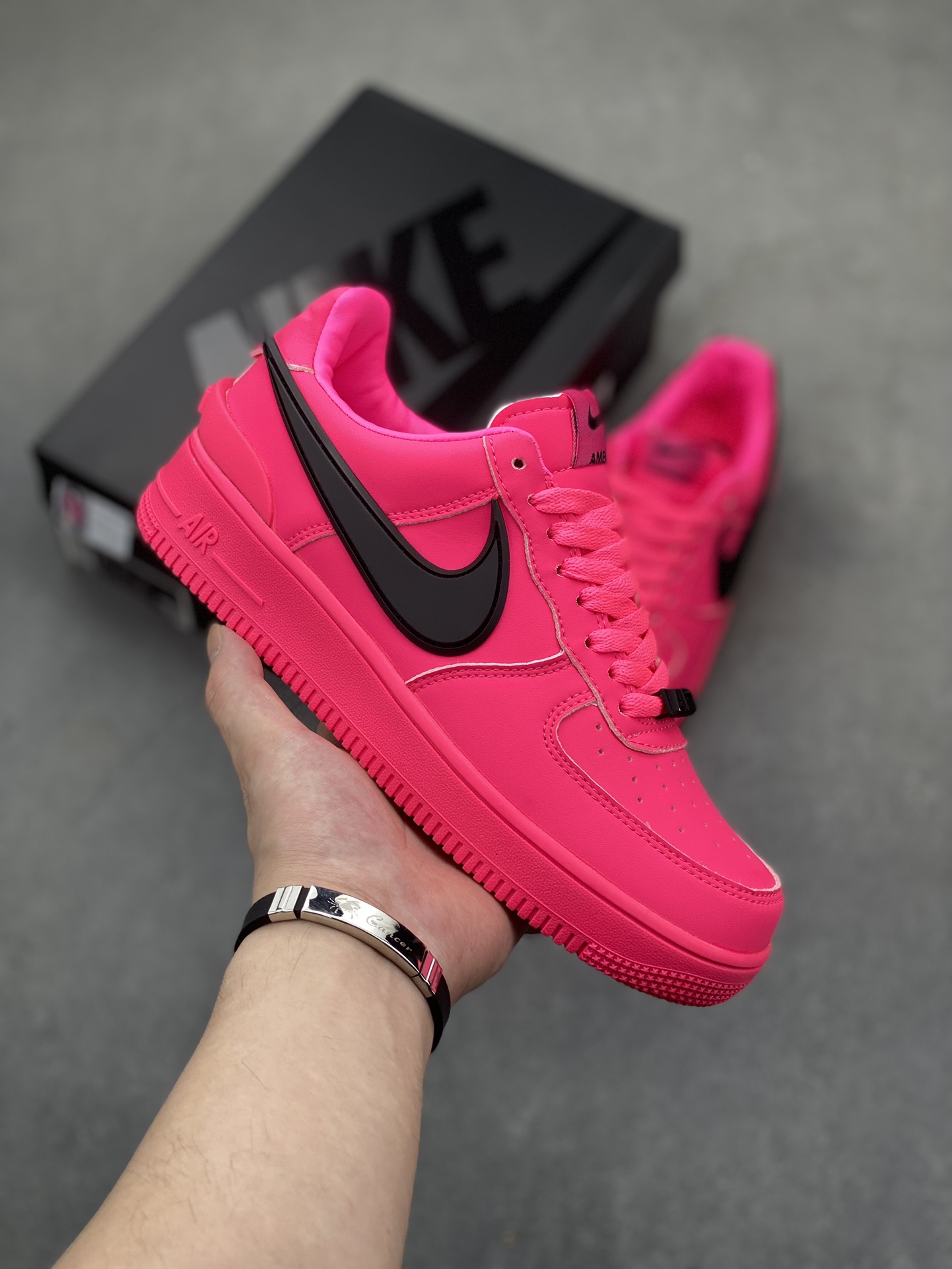 Nike Air Force 1 Low Pink Black - Fashion Sneakers,Honeycomb Cushion, DV3464-007 2 i1719262530 8994 8
