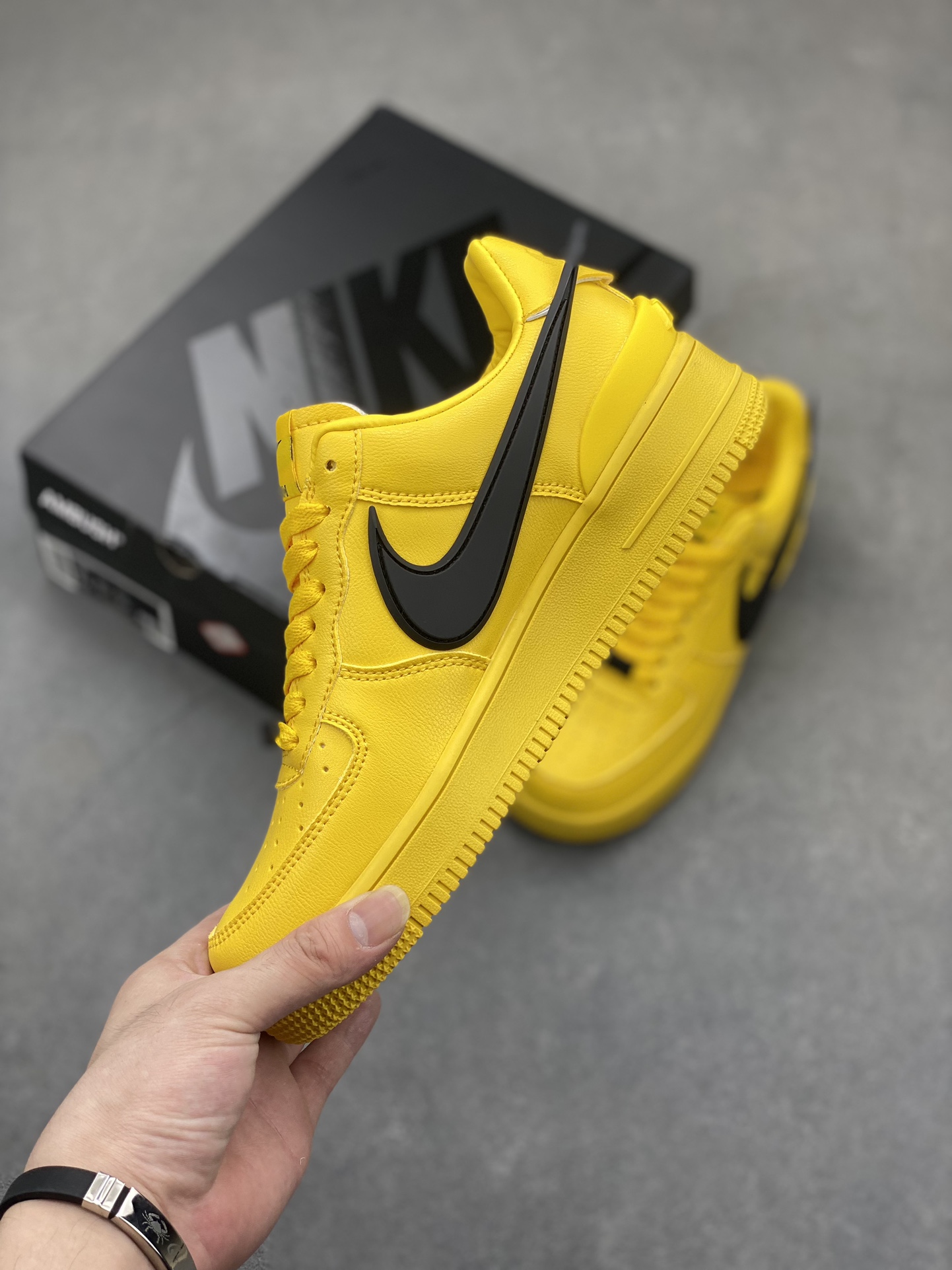 Nike Air Force 1 Low AMBUSH Yellow Black DV3464-005 Sneakers 4 i1719351778 5090 4