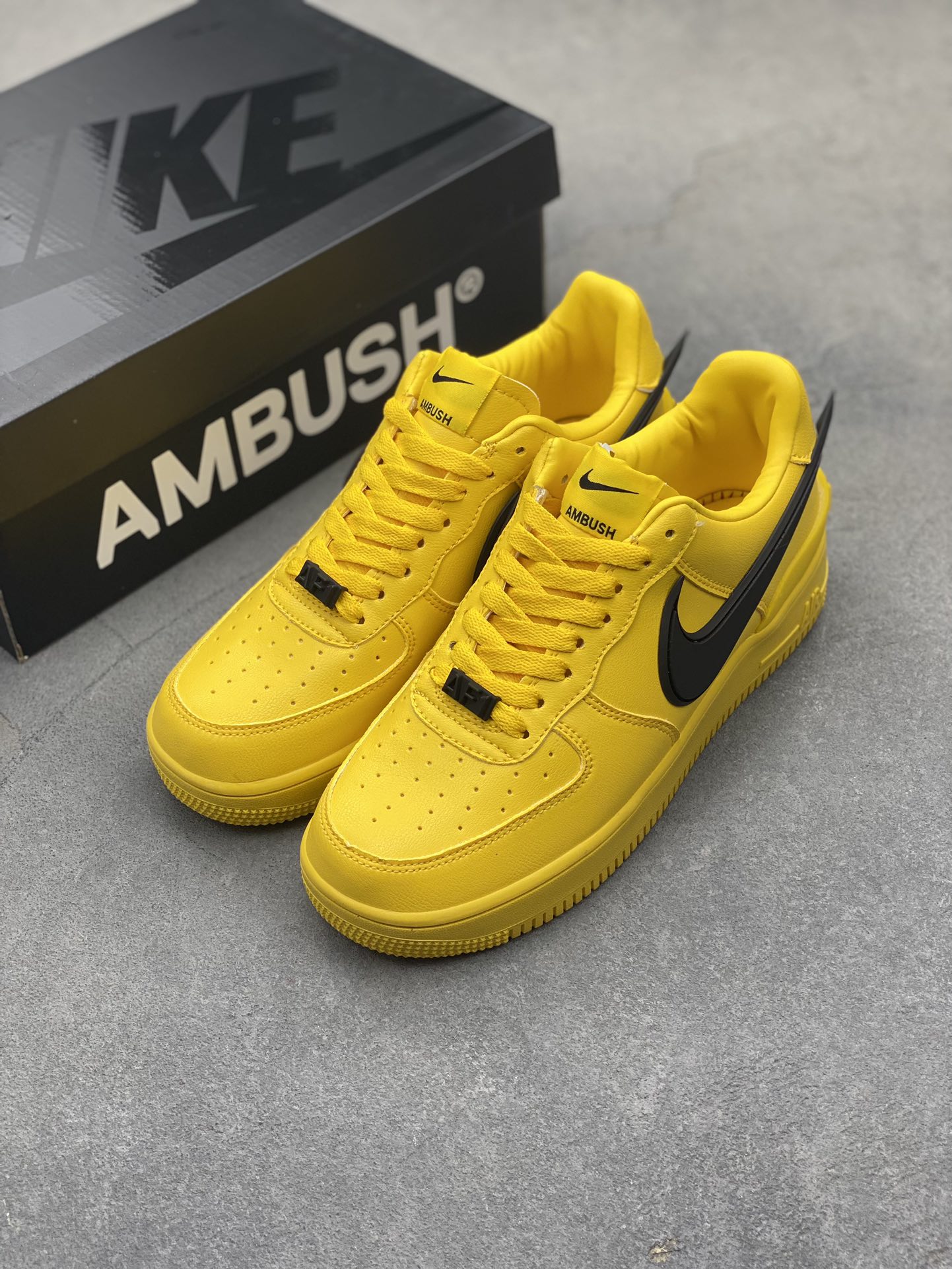 Nike Air Force 1 Low AMBUSH Yellow Black DV3464-005 Sneakers 9 i1719351778 9563 2