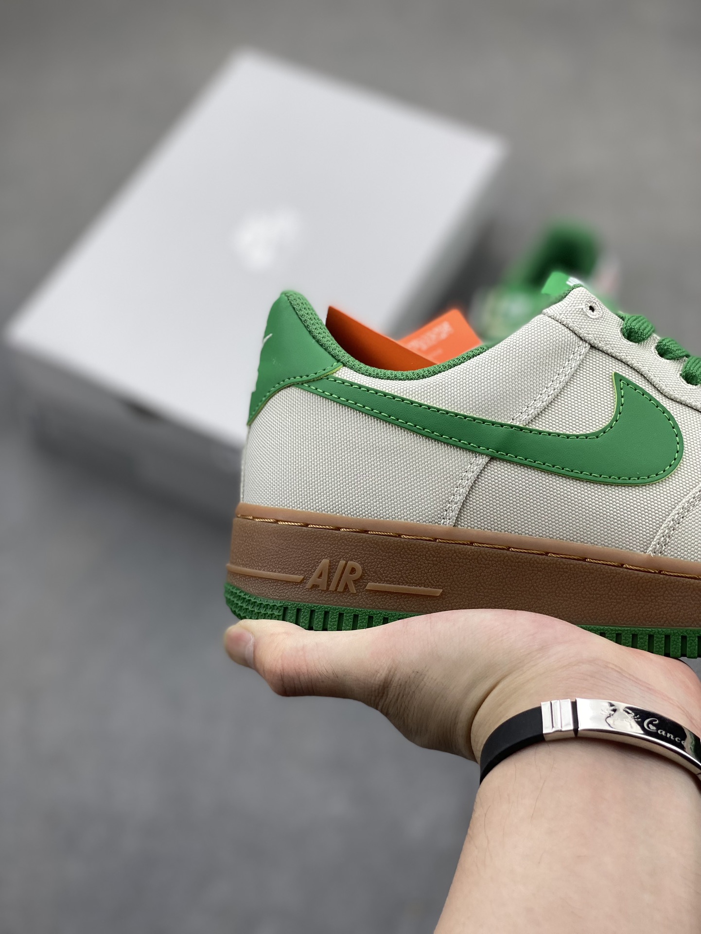 Nike Air Force 1 '07 Low Canvas Green Sneakers Authentic Design 6 i1719429261 4822 7