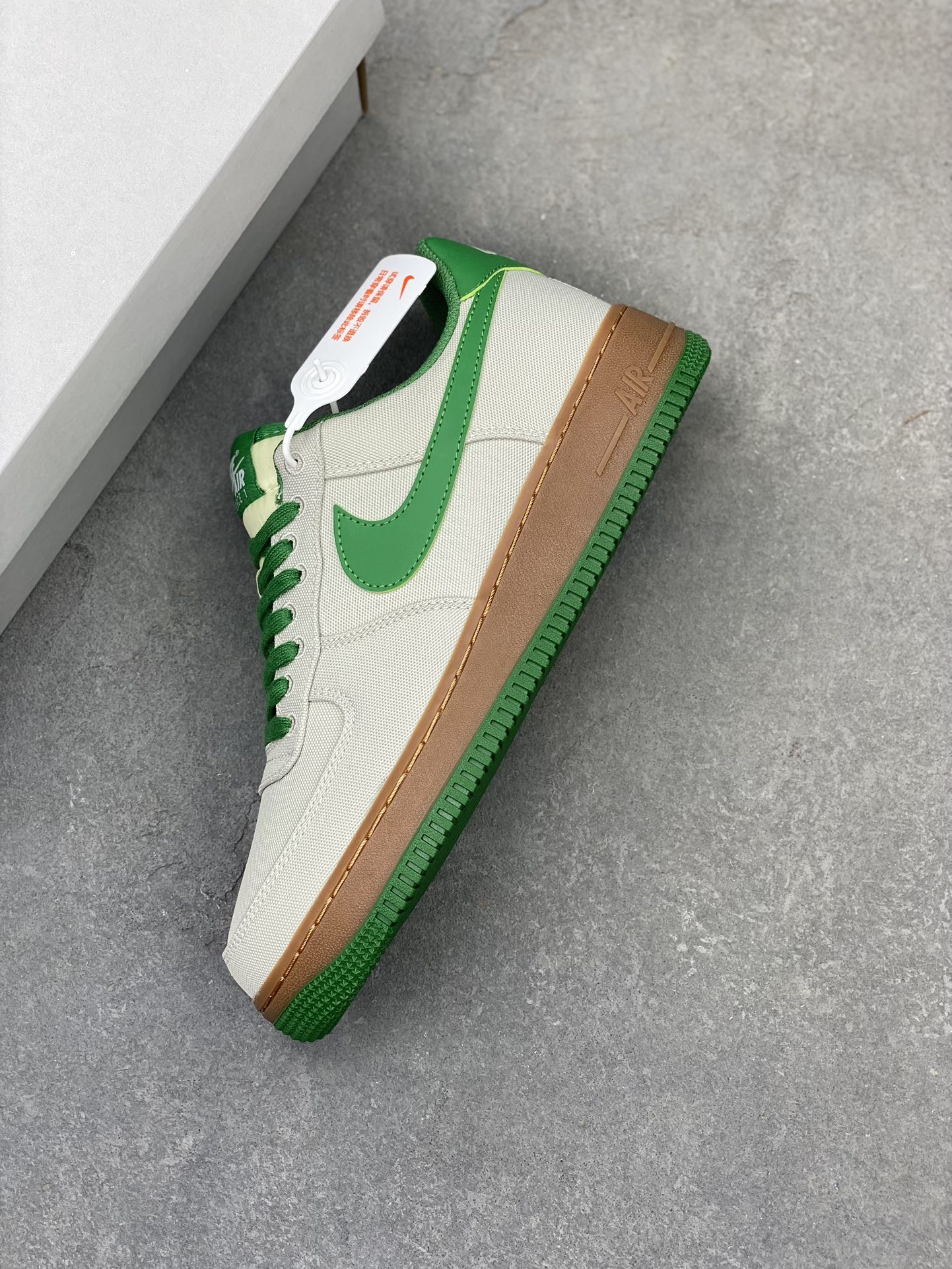 Nike Air Force 1 '07 Low Canvas Green Sneakers Authentic Design 8 i1719429261 8782 8