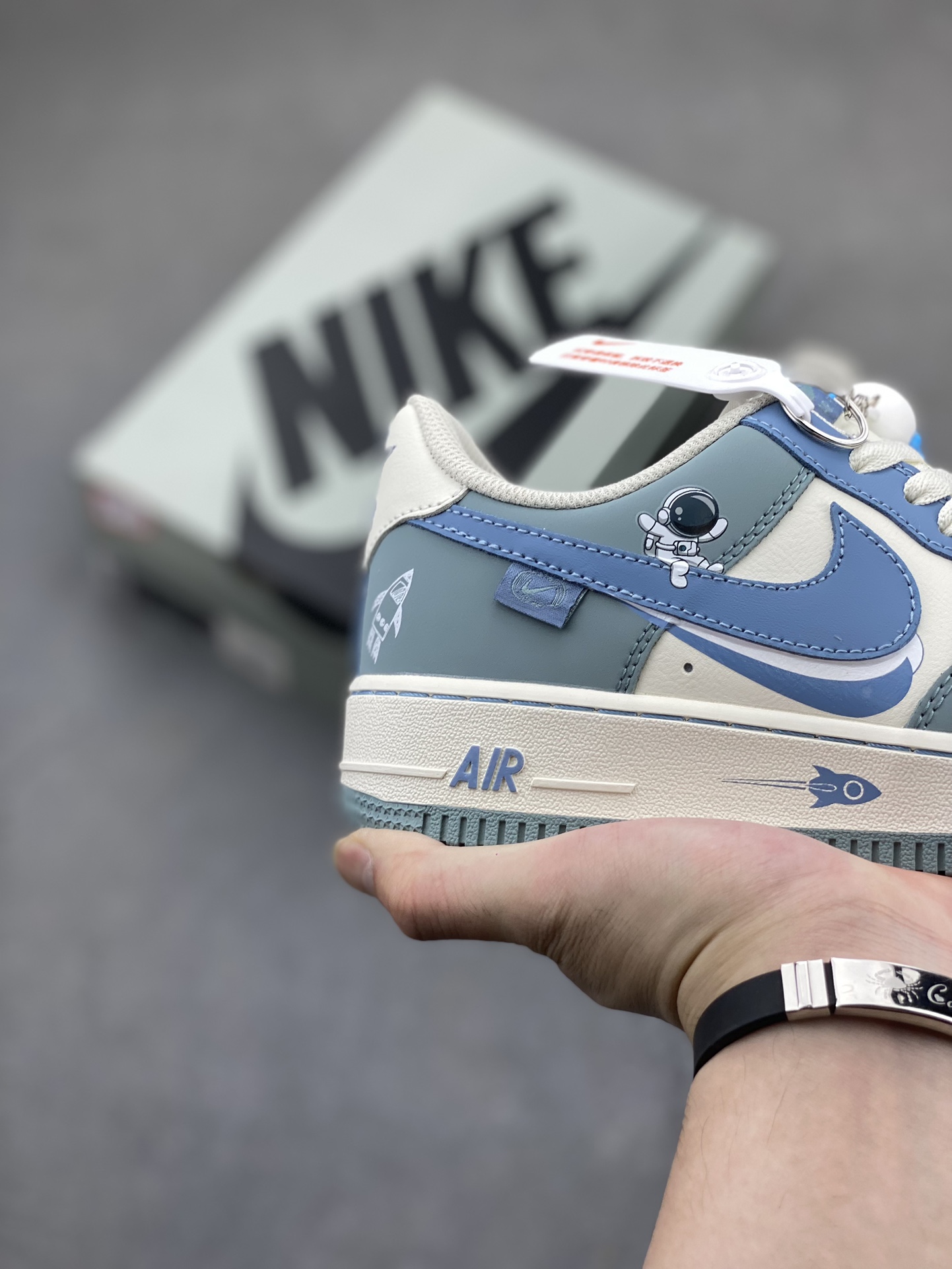 Nike Air Force 1 Low White Blue Grey Astronaut Sneakers DB3301-711 6 i1719429342 6565 1