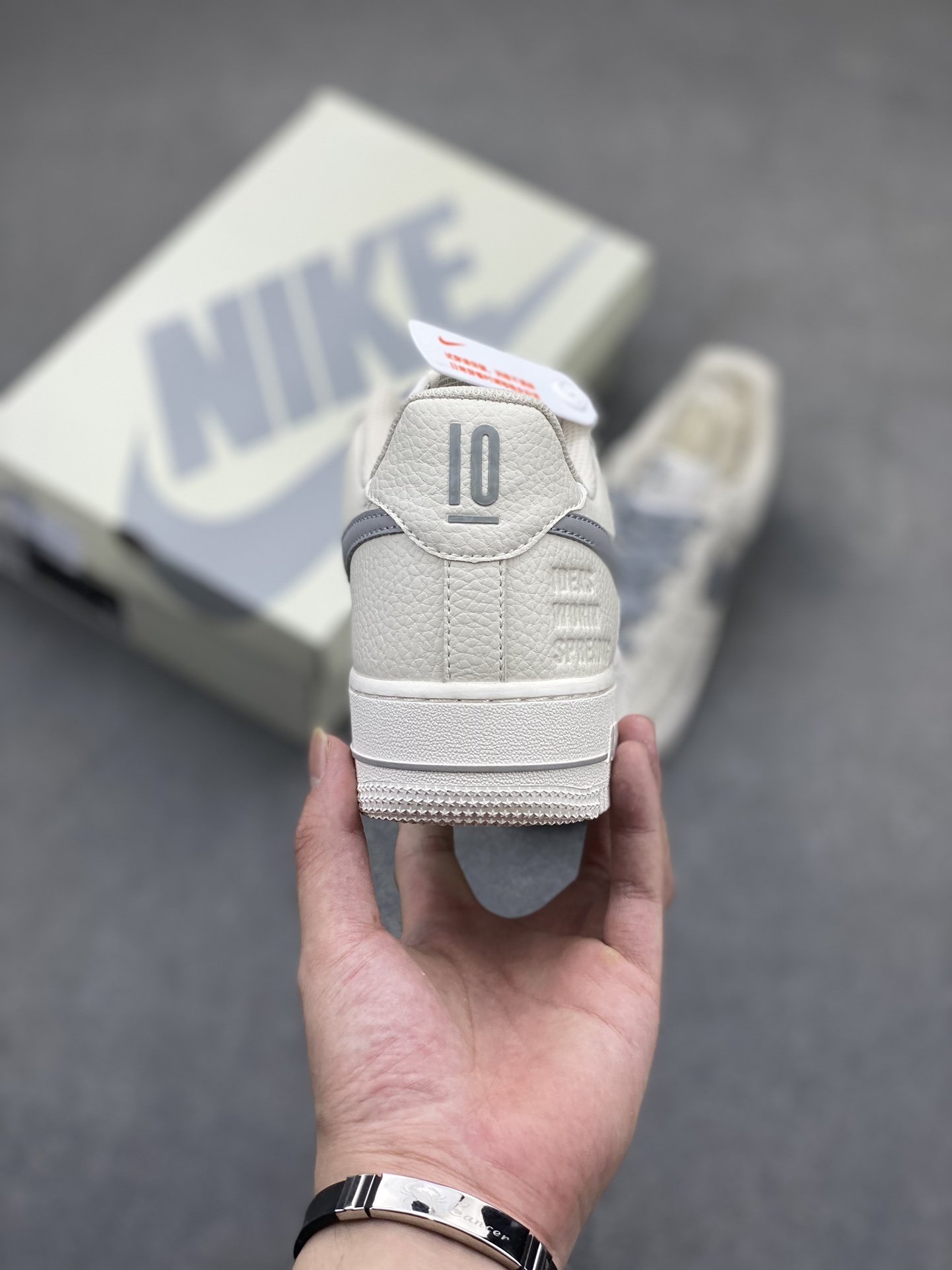 Nike Air Force 1 Low '07 White Grey Starry Sky - Full Palm Honeycomb 5 i1719429582 8761 0
