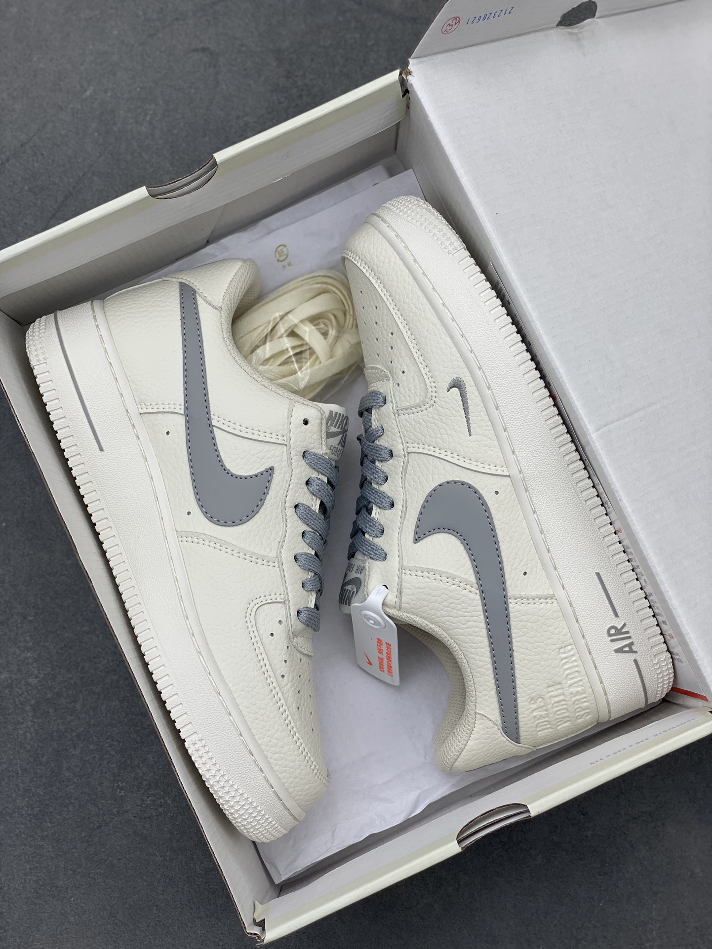 Nike Air Force 1 Low '07 White Grey Starry Sky - Full Palm Honeycomb 10 i1719429583 6871 0