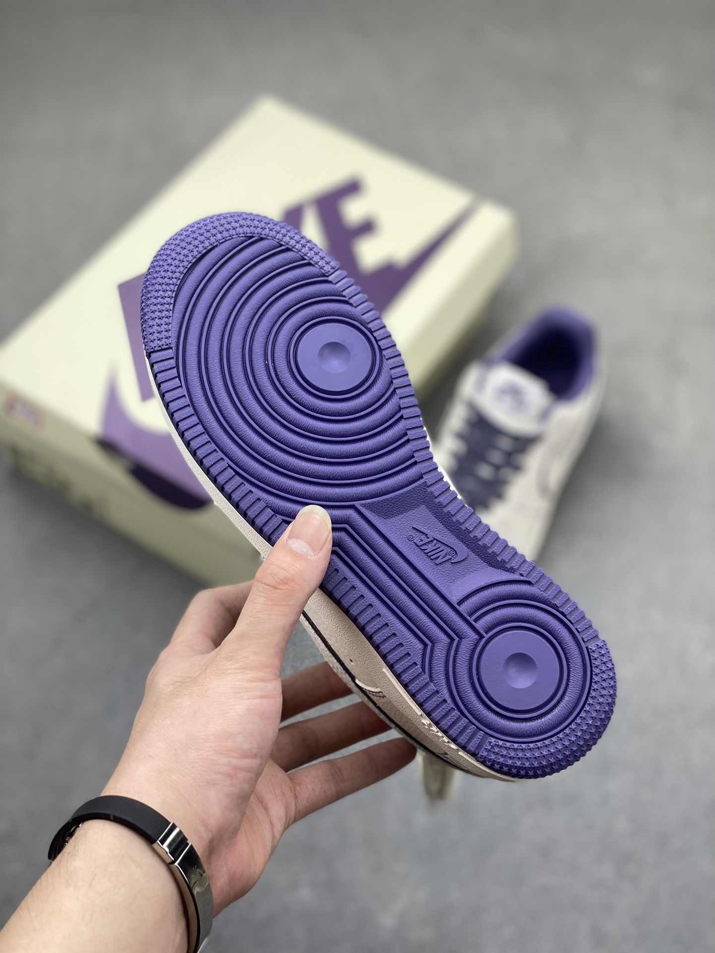 Stussy x Nike Air Force 1 Low 'Purple Reflective' Casual Sneakers 7 i1719429746 1728 0