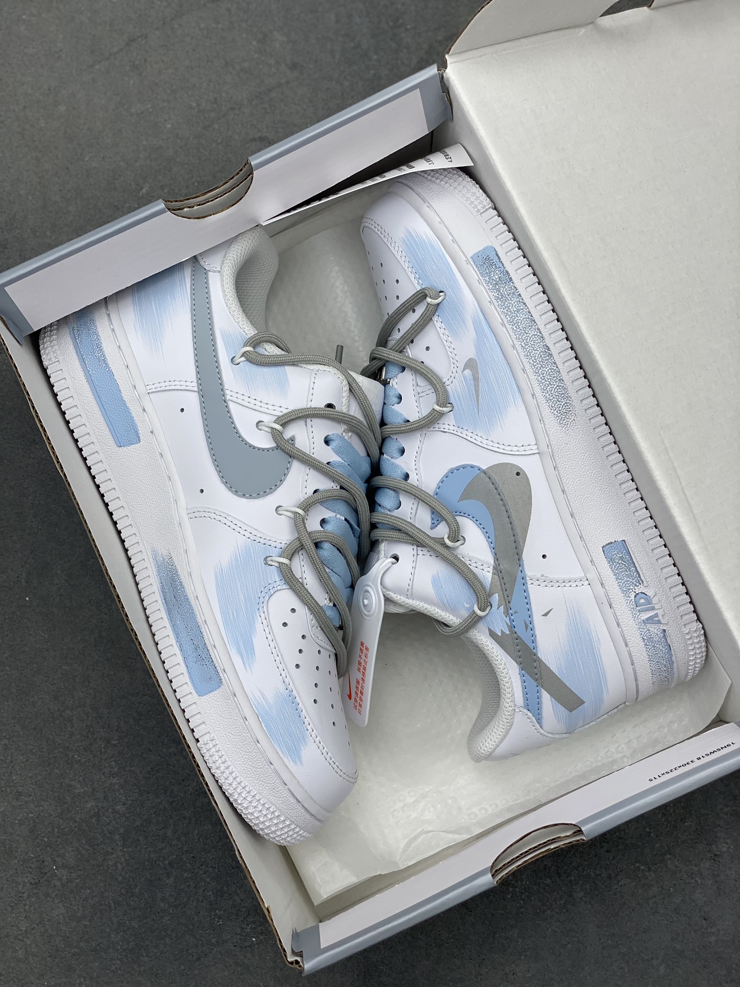Nike Air Force 1 Low '07 Custom Anime White Blue Casual Sneakers 10 i1719429810 9545 0