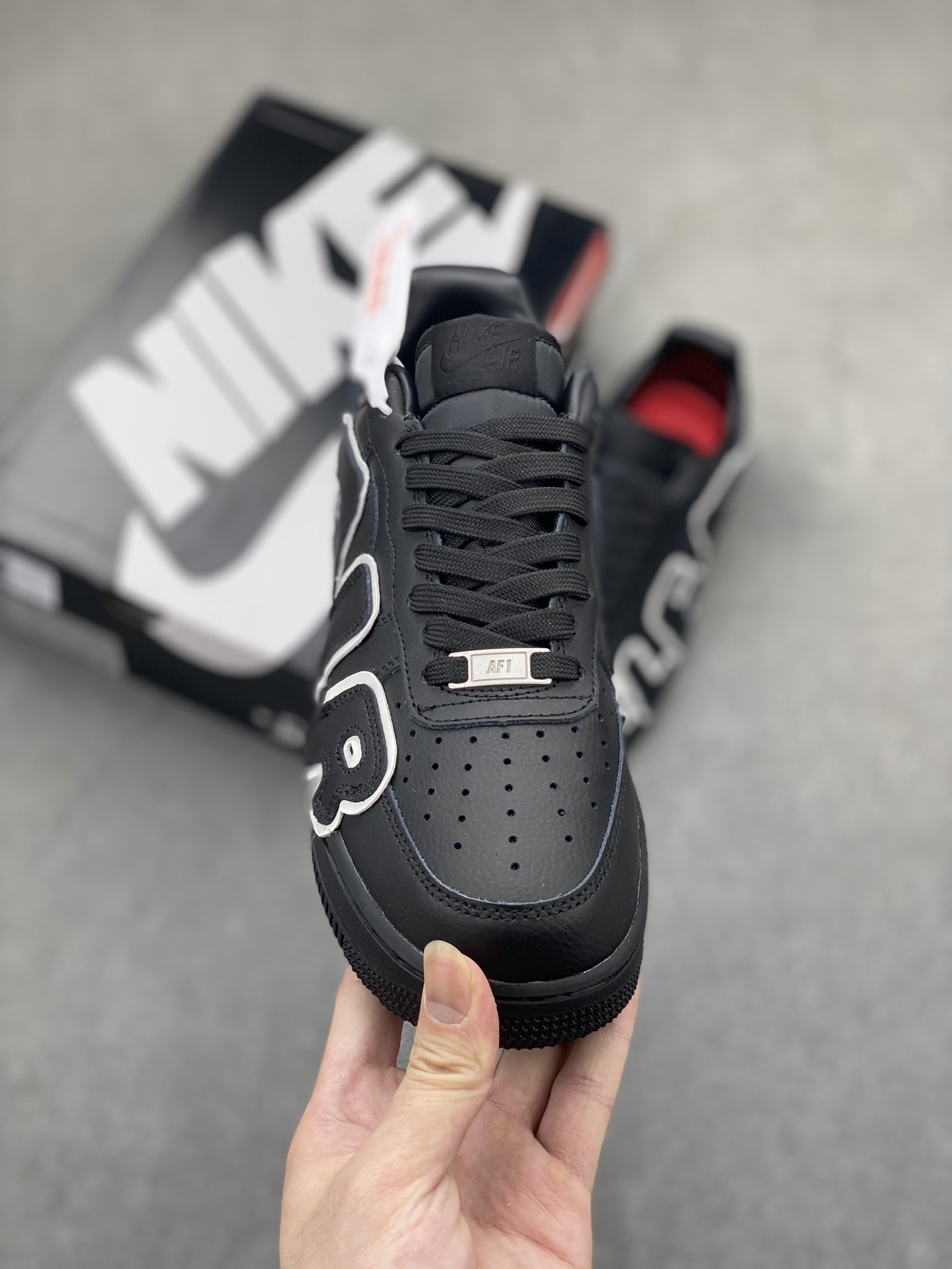 Nike Air Force 1 '07 Low Black/White Reflective Casual Sneakers DC4457-001 3 i1719512730 1226 3