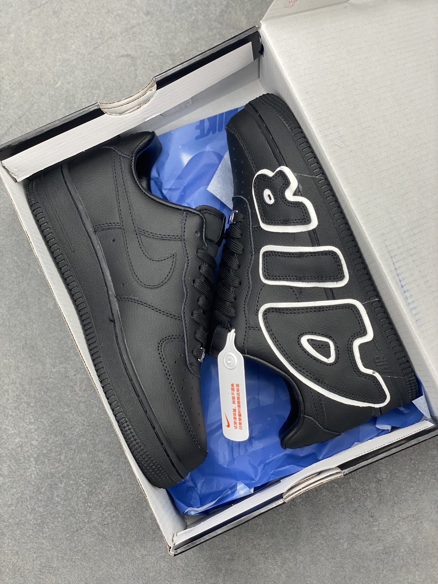 Nike Air Force 1 '07 Low Black/White Reflective Casual Sneakers DC4457-001 9 i1719512731 9552 4