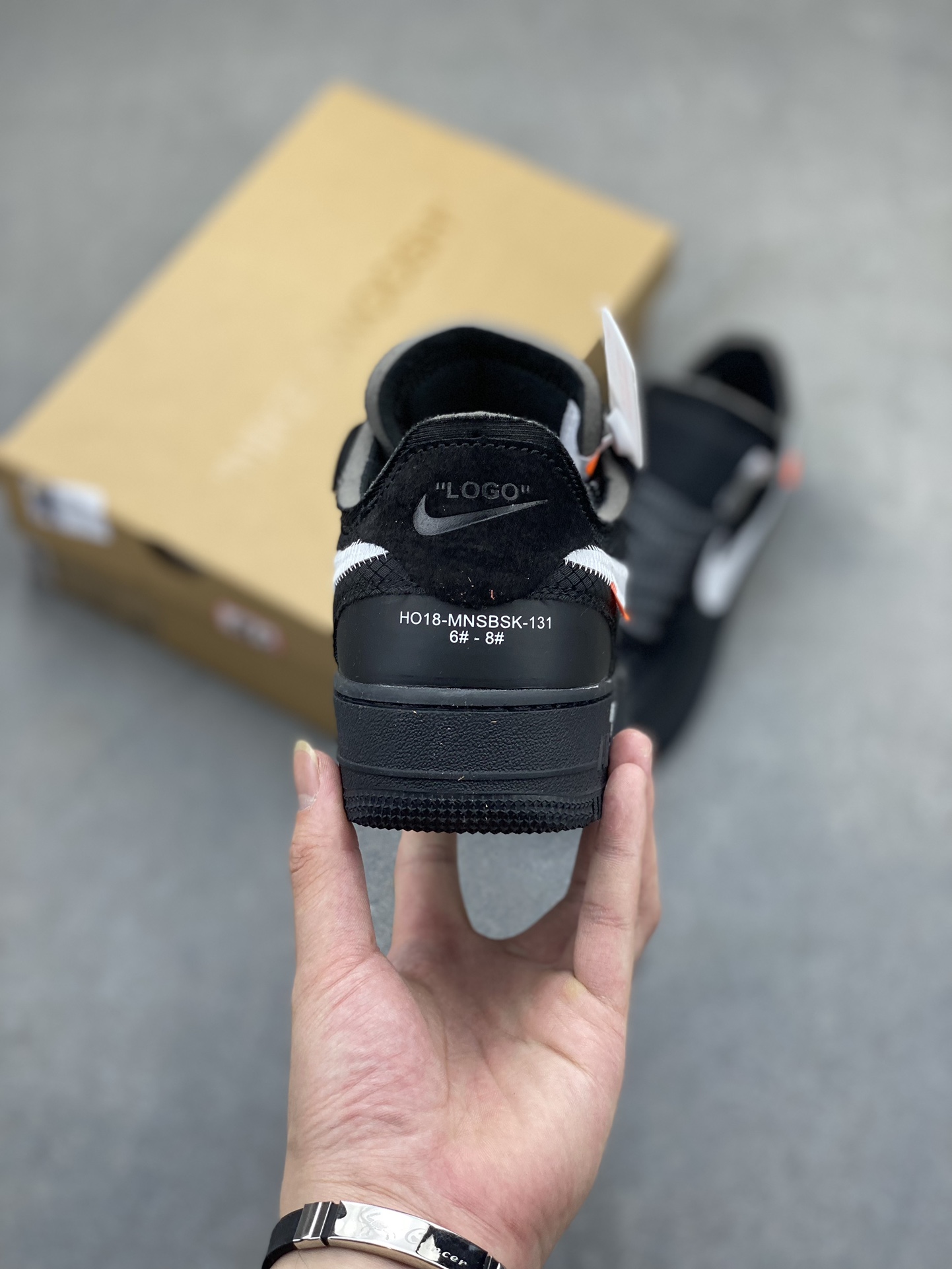 Nike Air Force 1 '07 Low Black White Casual Sneakers AO4606-001 5 i1719512790 1433 4