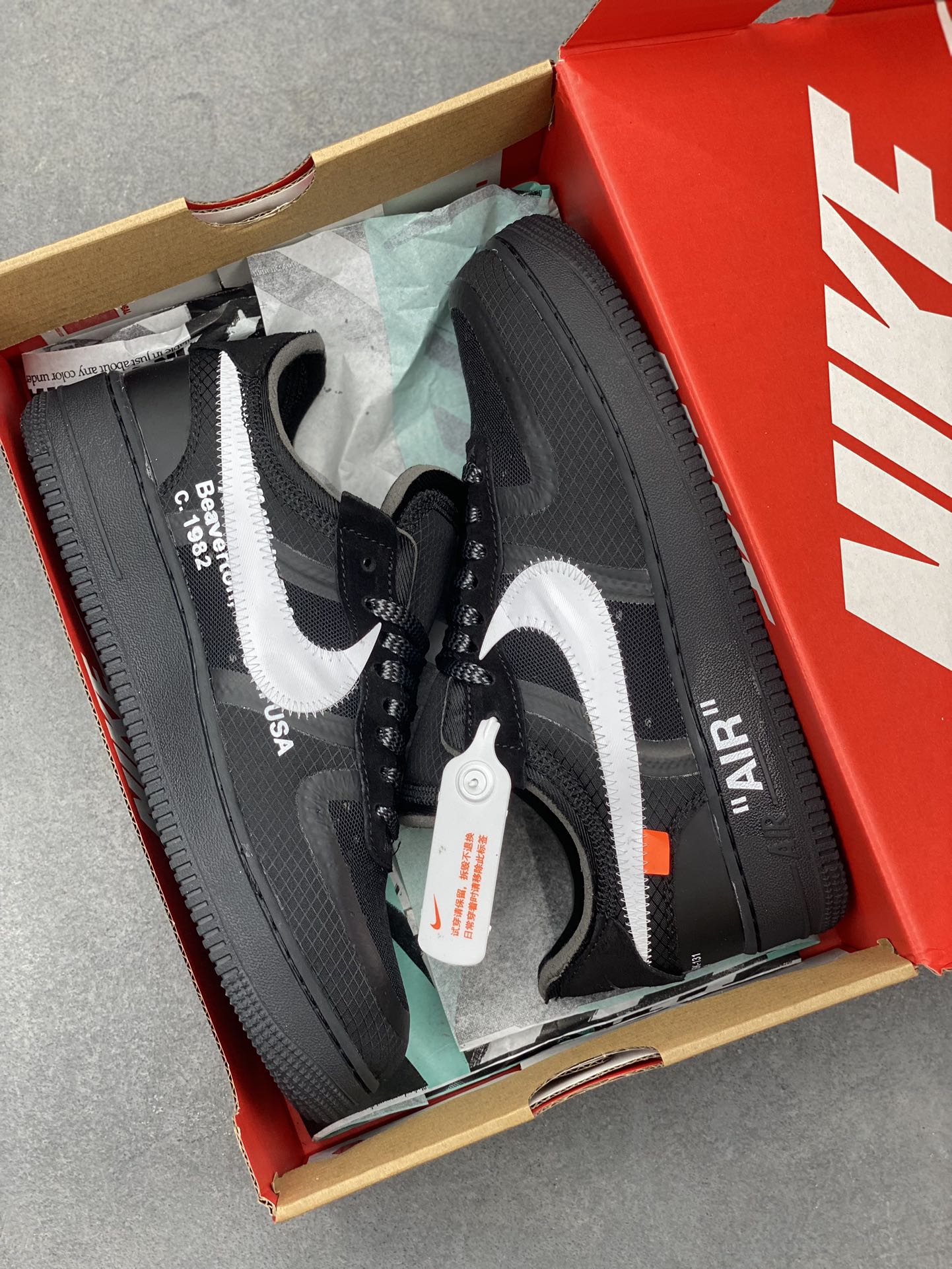Nike Air Force 1 '07 Low Black White Casual Sneakers AO4606-001 10 i1719512790 1855 2
