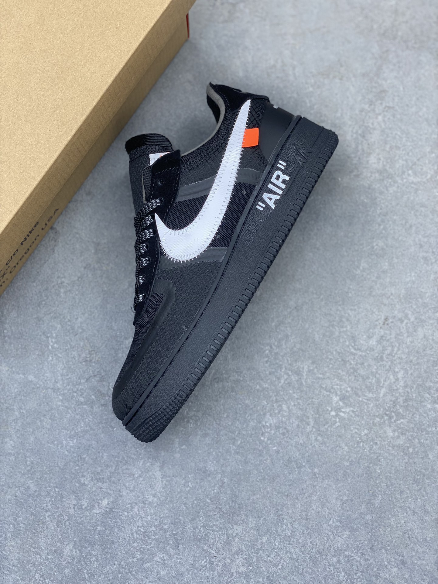 Nike Air Force 1 '07 Low Black White Casual Sneakers AO4606-001 8 i1719512790 4208 0