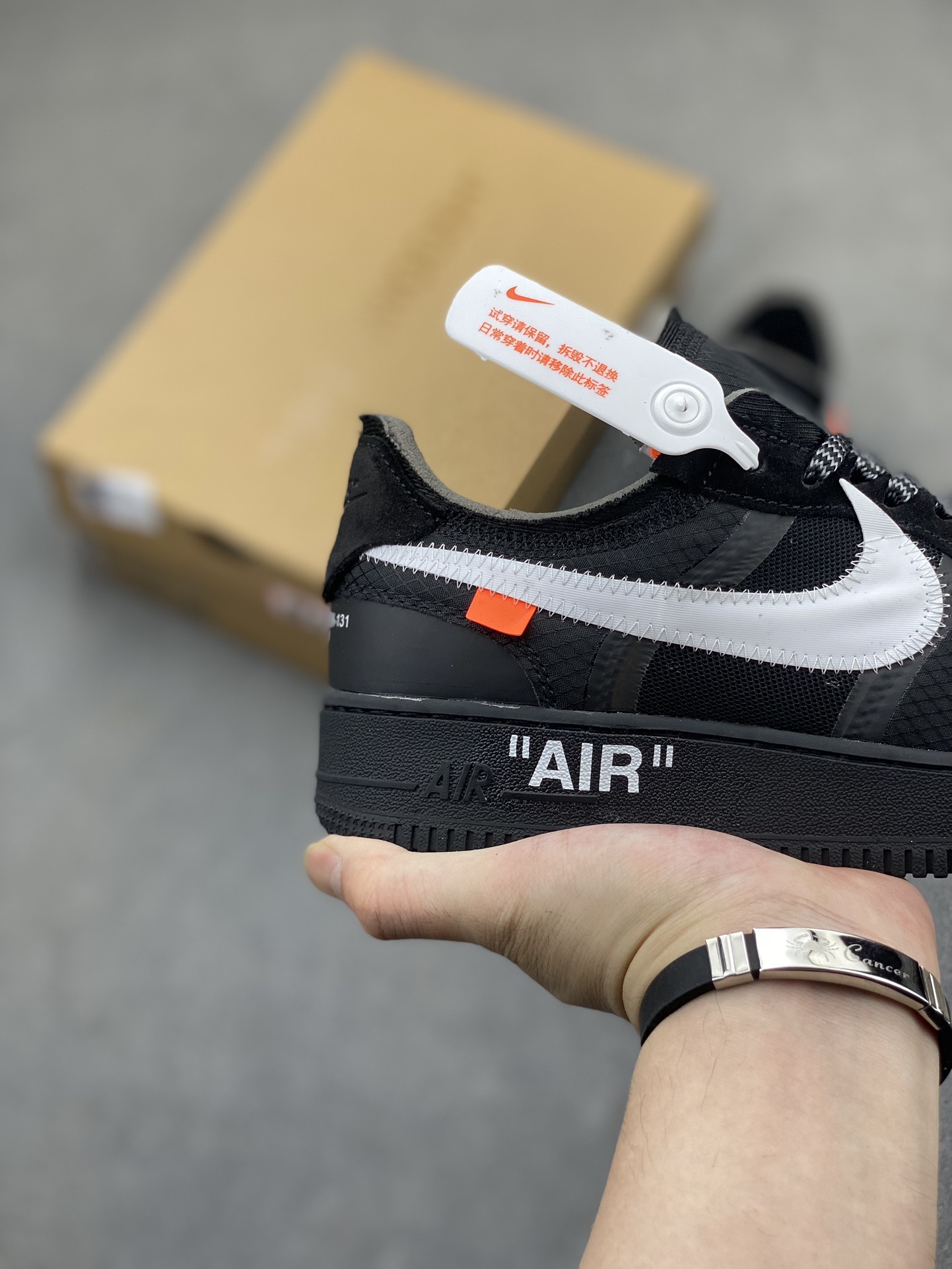 Nike Air Force 1 '07 Low Black White Casual Sneakers AO4606-001 6 i1719512790 8285 5