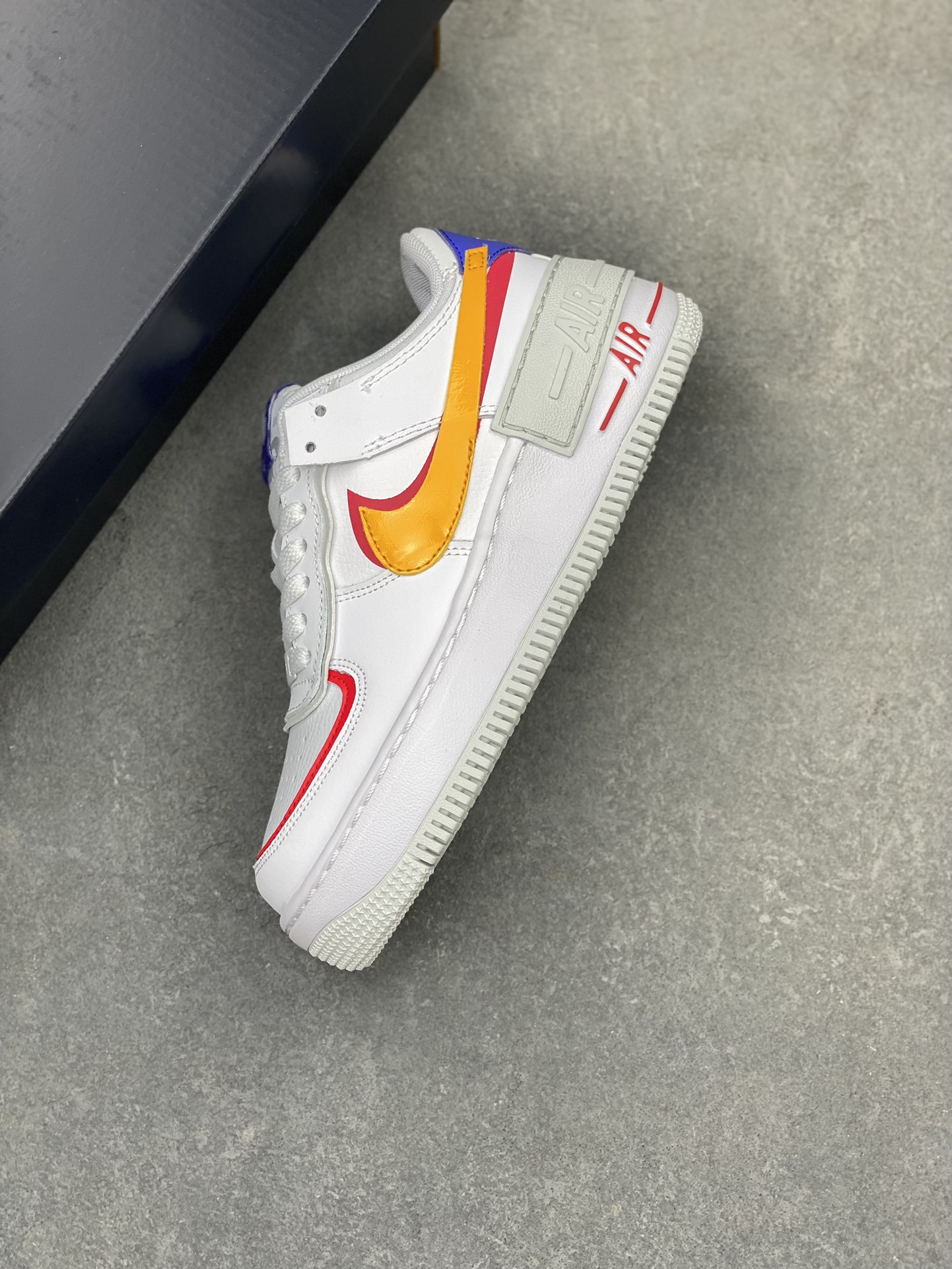 Nike Air Force 1 Shadow White Blue Low-Top Sneakers - Lightweight & Stylish 8 i1719512933 1241 8