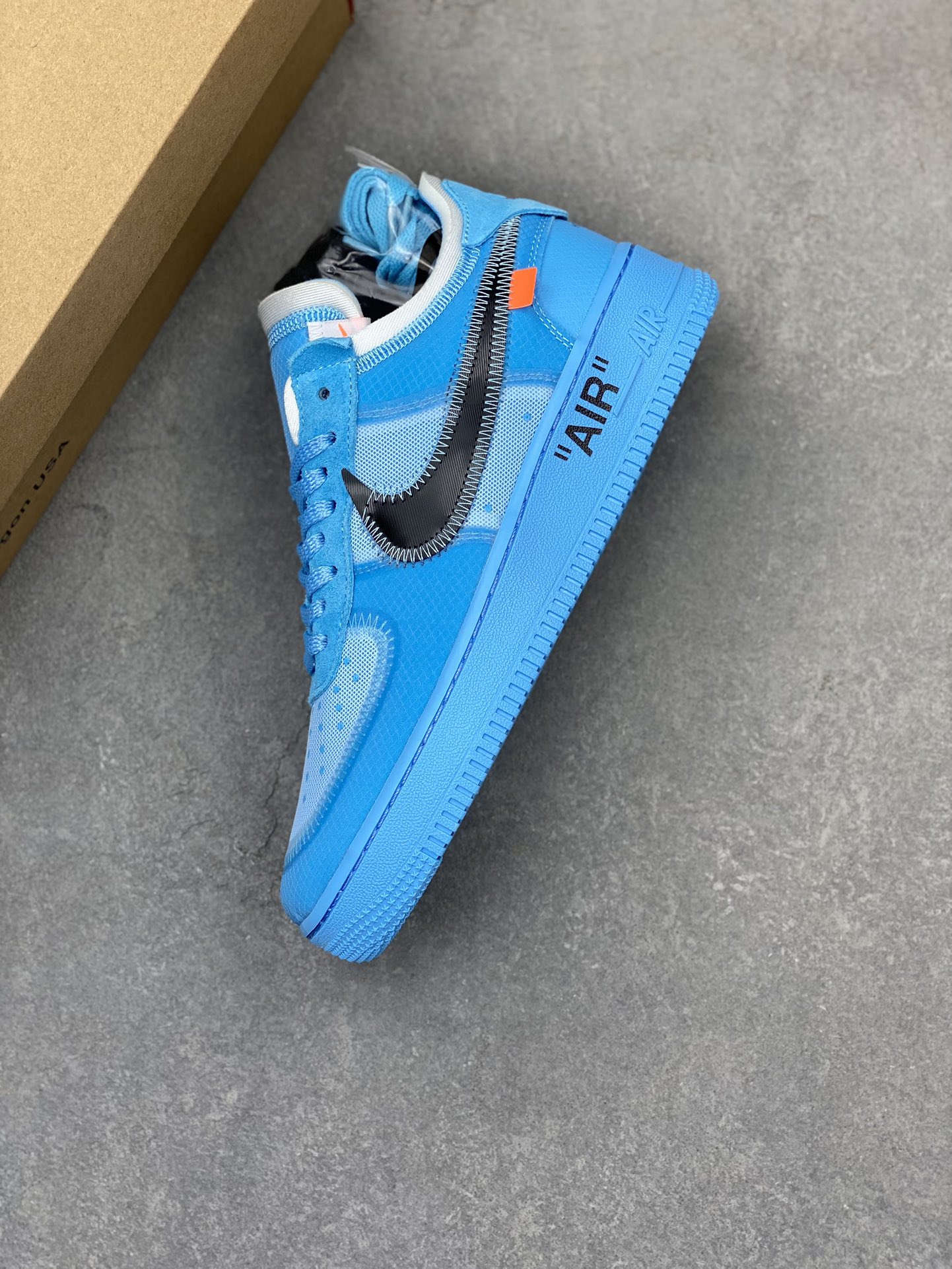 Nike Air Force 1 Low 07 'Off-White' Blue AO4606-400 Sneakers 8 i1719513083 2778 8