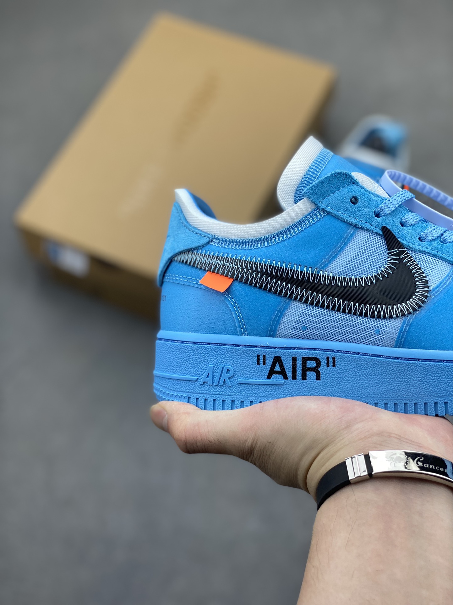 Nike Air Force 1 Low 07 'Off-White' Blue AO4606-400 Sneakers 6 i1719513083 7836 5