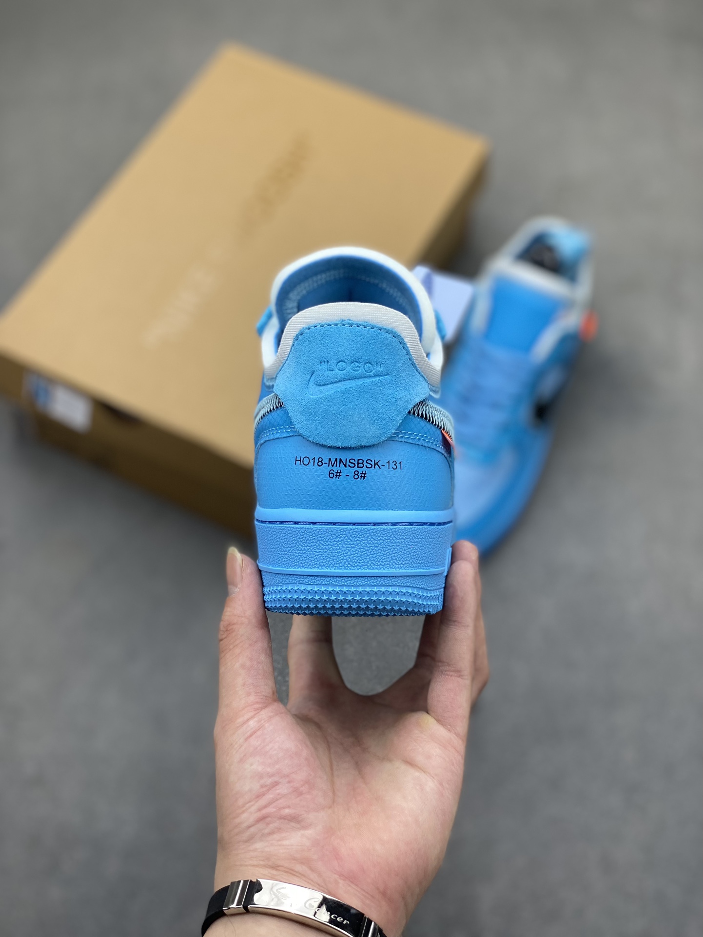 Nike Air Force 1 Low 07 'Off-White' Blue AO4606-400 Sneakers 5 i1719513083 7876 4