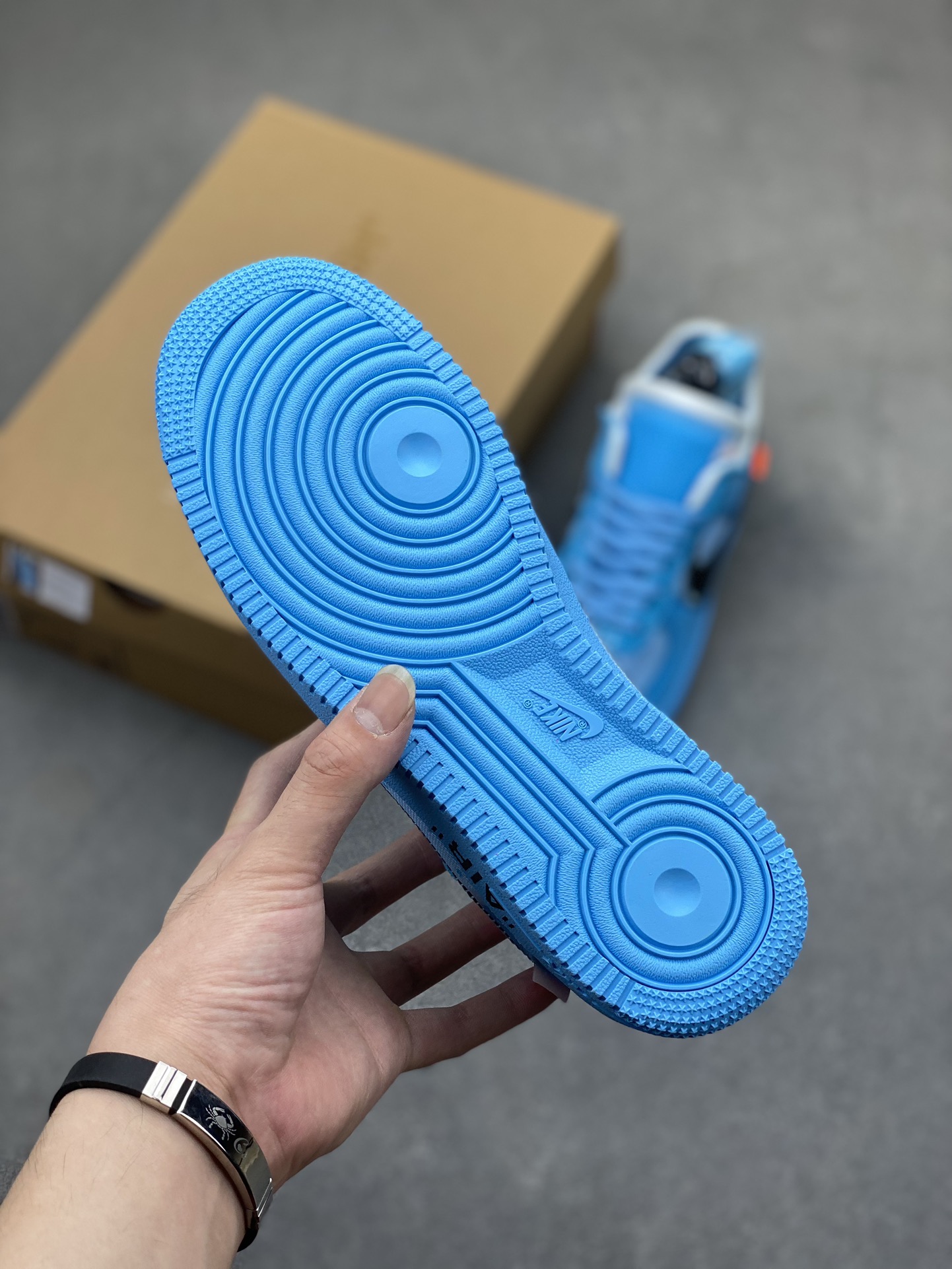 Nike Air Force 1 Low 07 'Off-White' Blue AO4606-400 Sneakers 7 i1719513083 7947 6