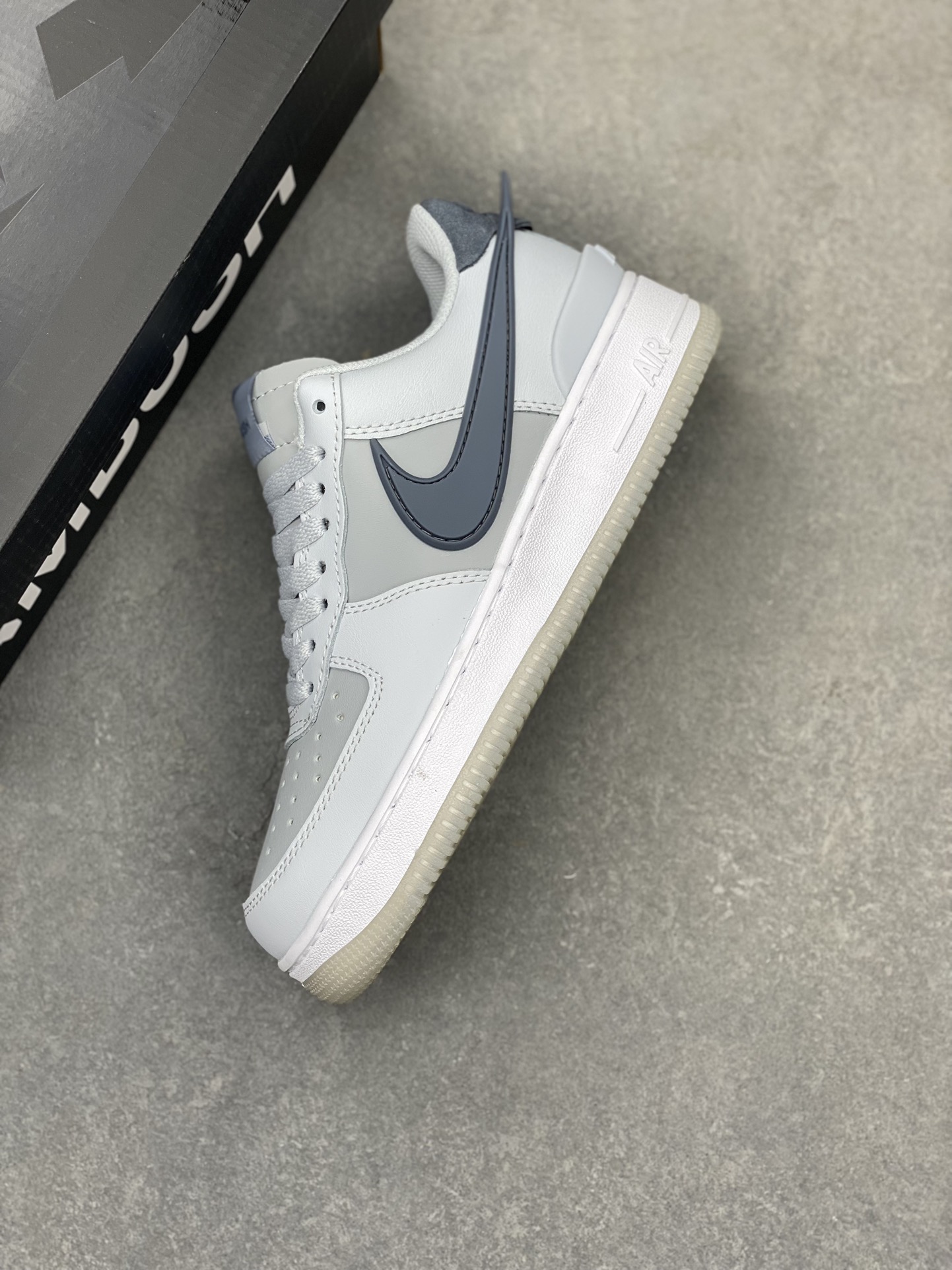 Nike Air Force 1 Low '07 Grey Fog AMBUSH Men's Sneakers FJ4710-001 8 i1719513121 2543 2