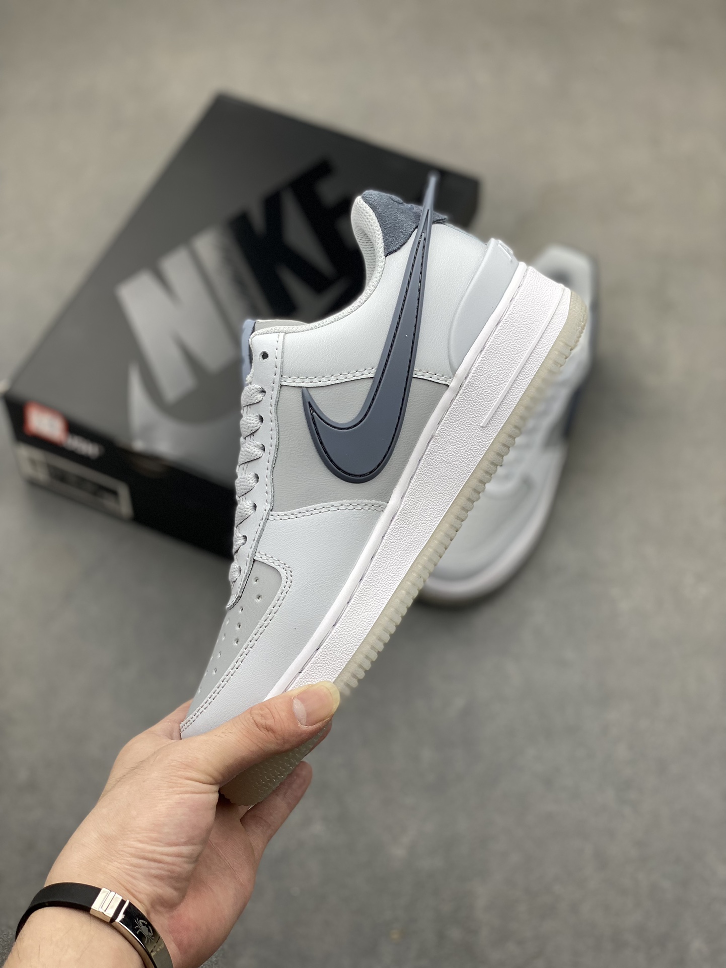 Nike Air Force 1 Low '07 Grey Fog AMBUSH Men's Sneakers FJ4710-001 4 i1719513121 2567 6