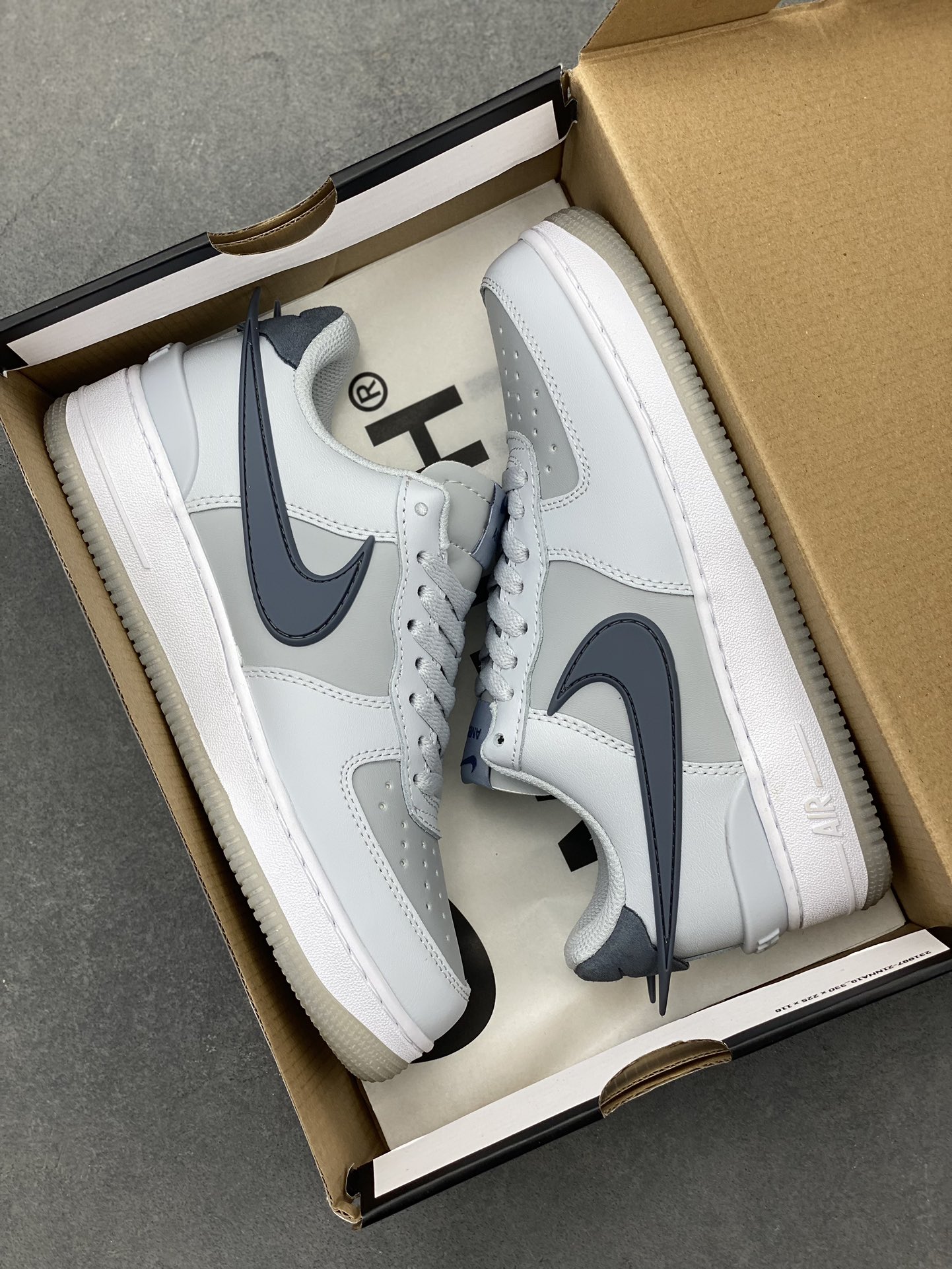Nike Air Force 1 Low '07 Grey Fog AMBUSH Men's Sneakers FJ4710-001 10 i1719513121 4655 4