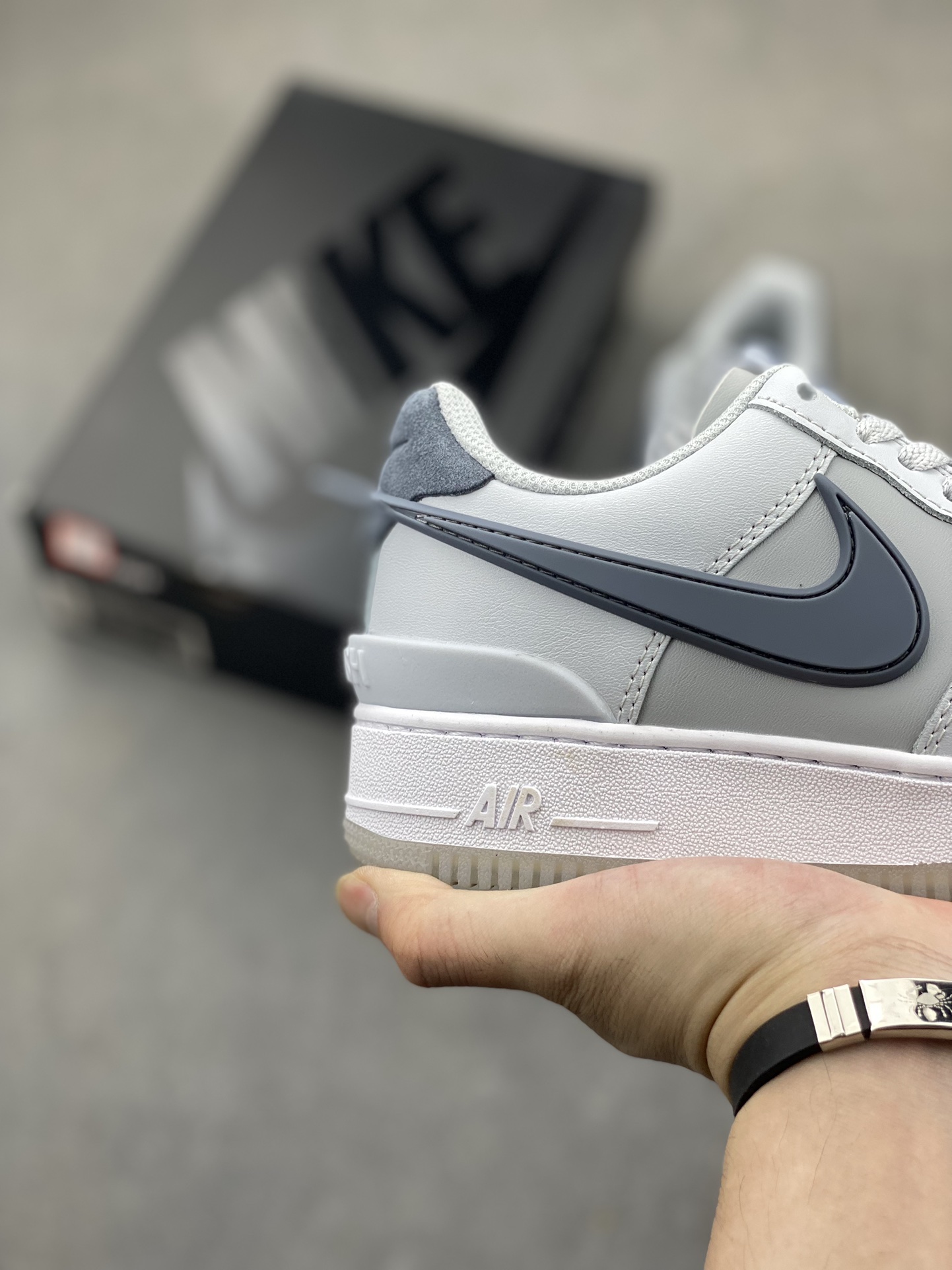 Nike Air Force 1 Low '07 Grey Fog AMBUSH Men's Sneakers FJ4710-001 6 i1719513121 7963 5