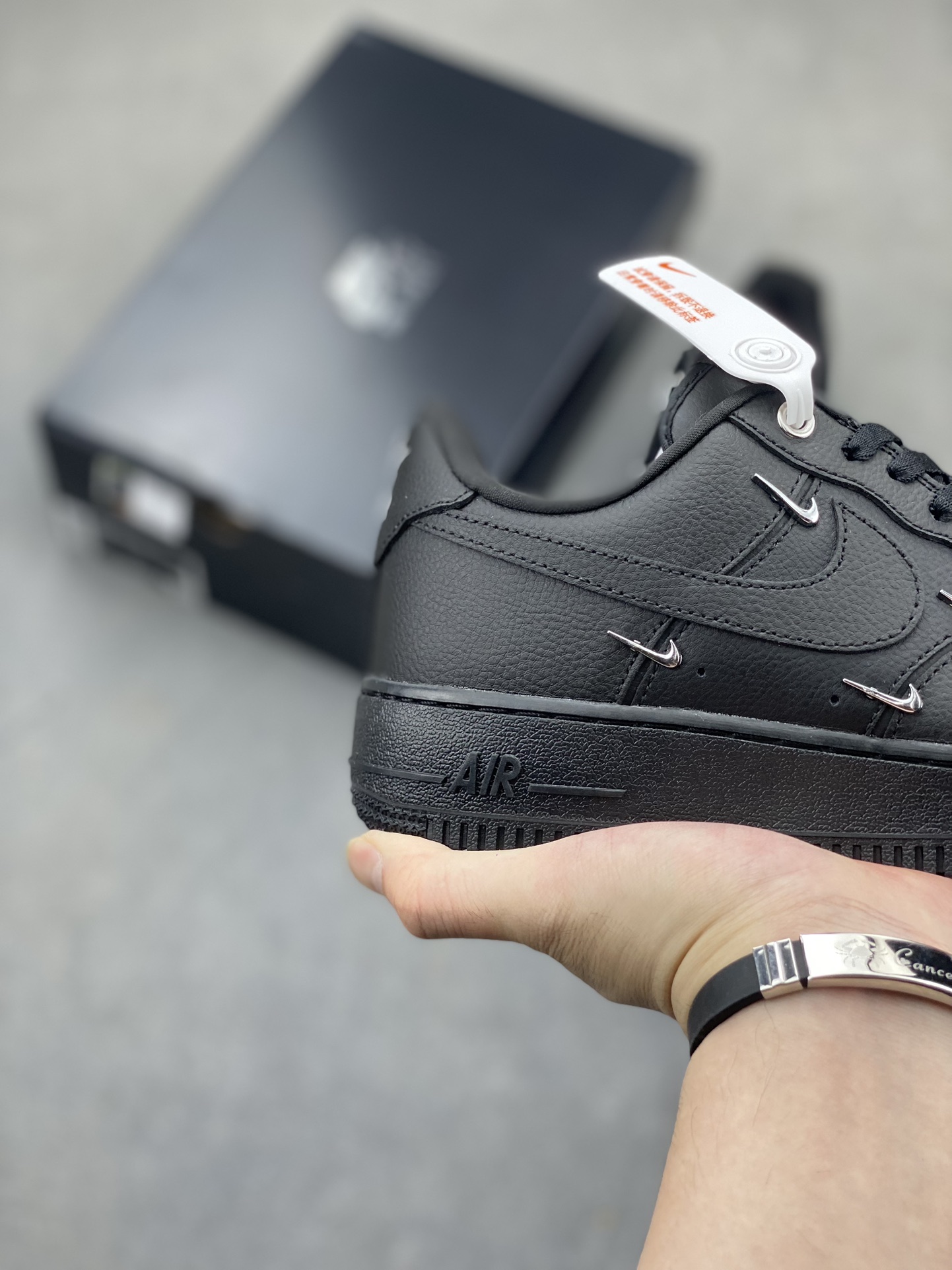 Nike Air Force 1 Low '07 Black and White Stitching HQ1180-001 Sneakers 6 i1719513209 9351 6
