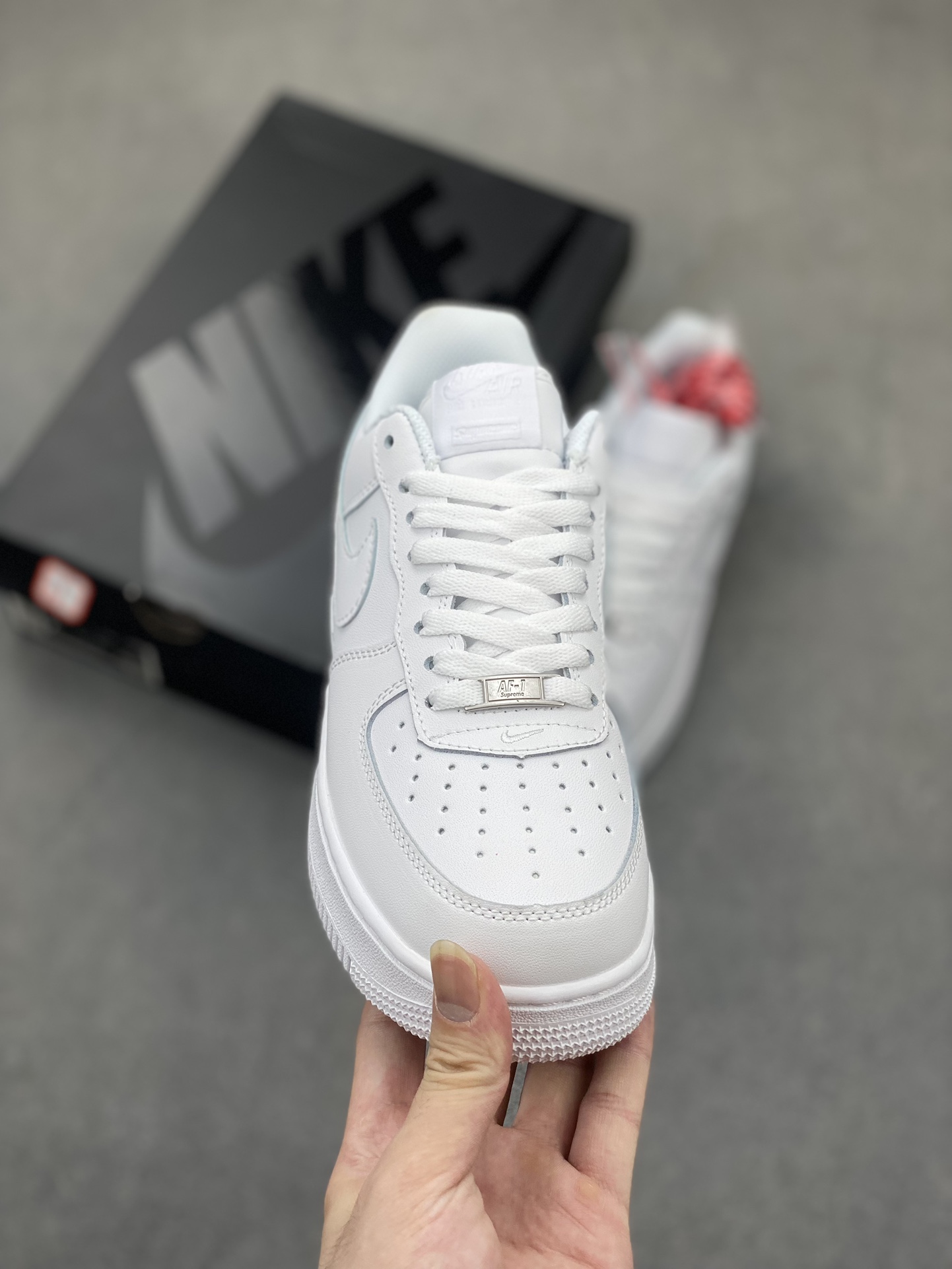 Nike Air Force 1 Low Supreme White CU9225-100 Casual Sneakers 3 i1719598963 5599 7