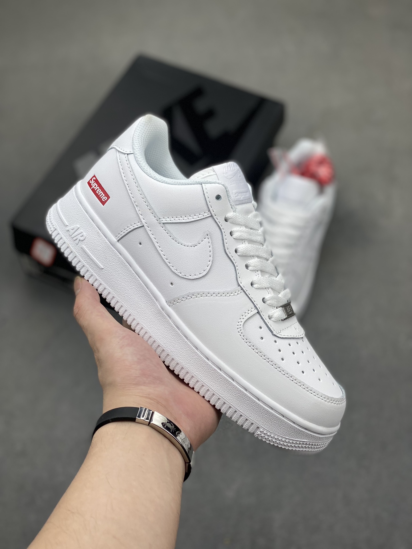 Nike Air Force 1 Low Supreme White CU9225-100 Casual Sneakers 2 i1719598963 6576 2
