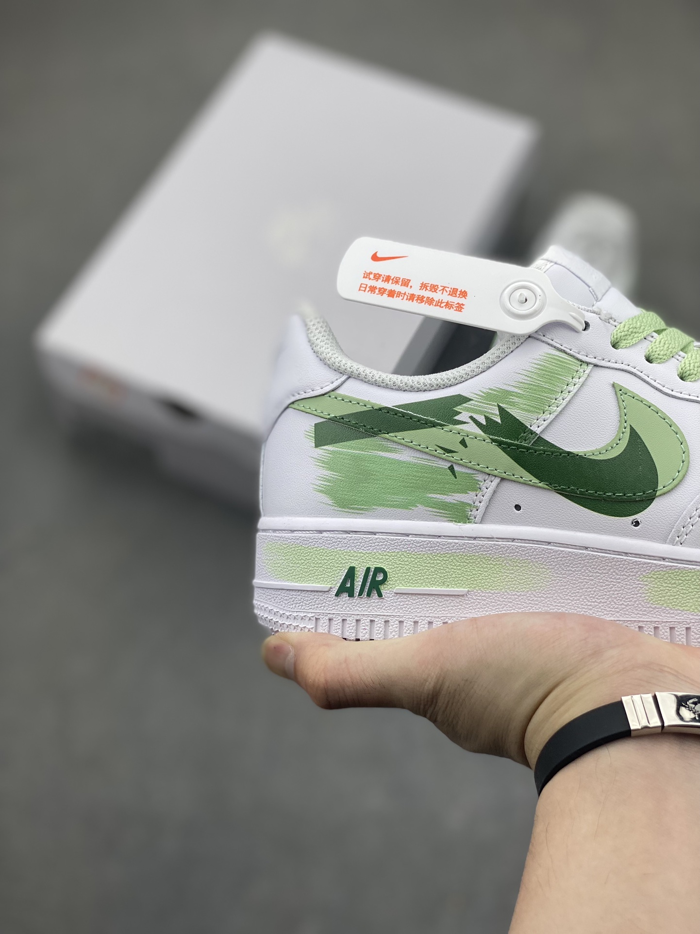 Nike Air Force 1 Low White Green CW2288-111 Fashion Sneakers 6 i1719685401 3378 1