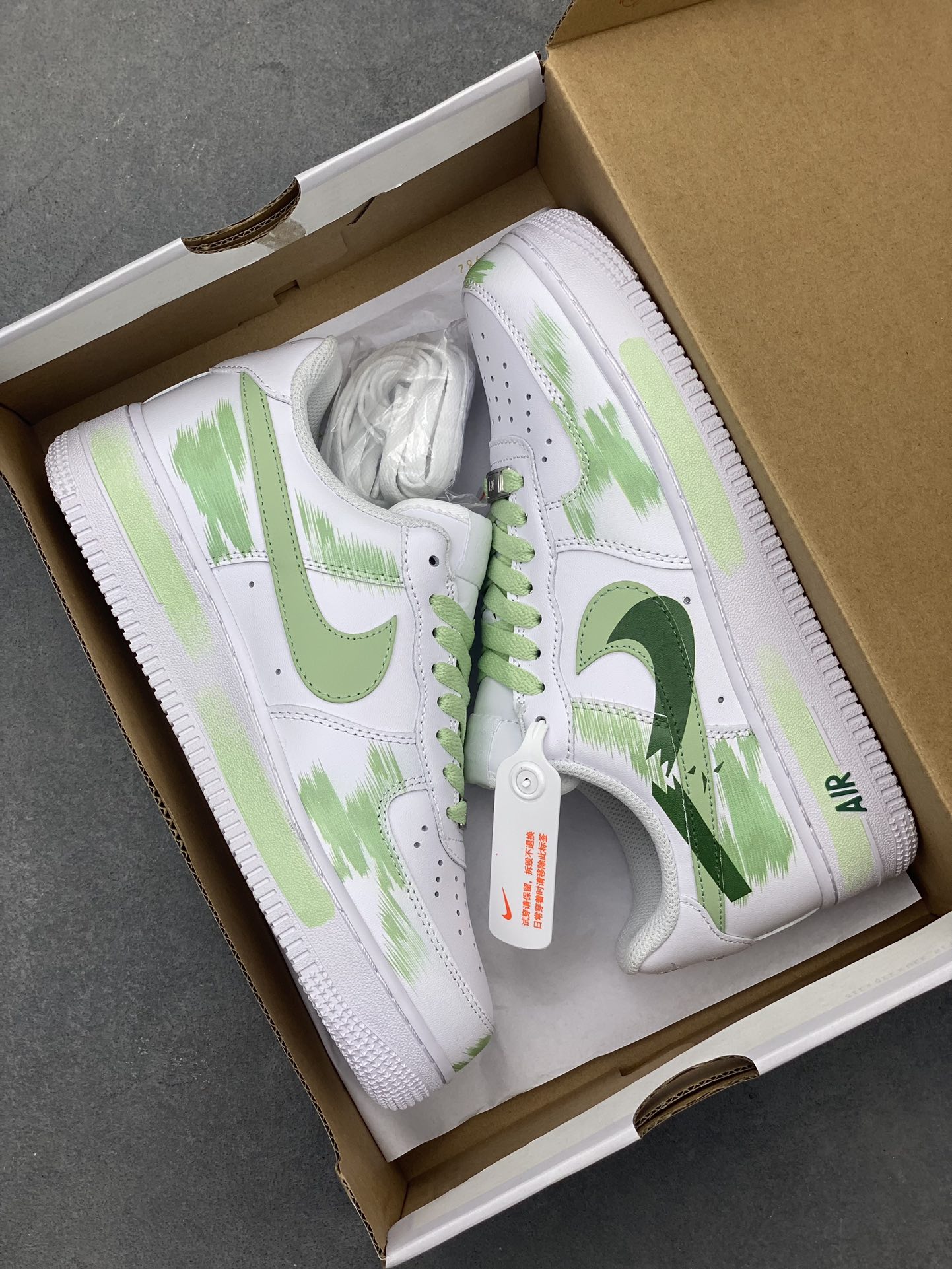 Nike Air Force 1 Low White Green CW2288-111 Fashion Sneakers 10 i1719685402 2190 5