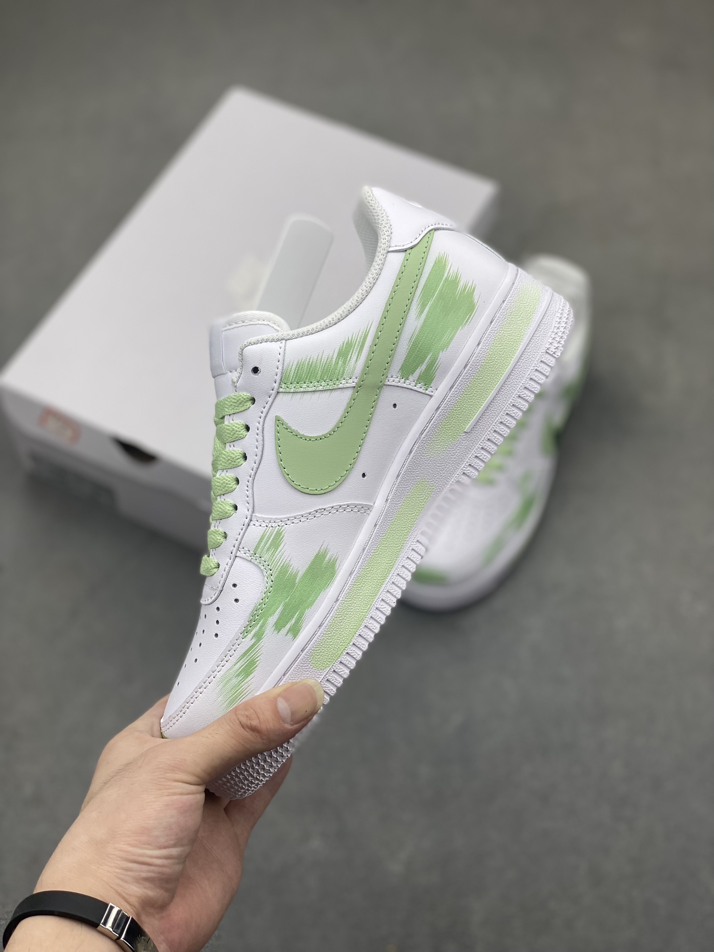 Nike Air Force 1 Low White Green CW2288-111 Fashion Sneakers 4 i1719685402 3353 4