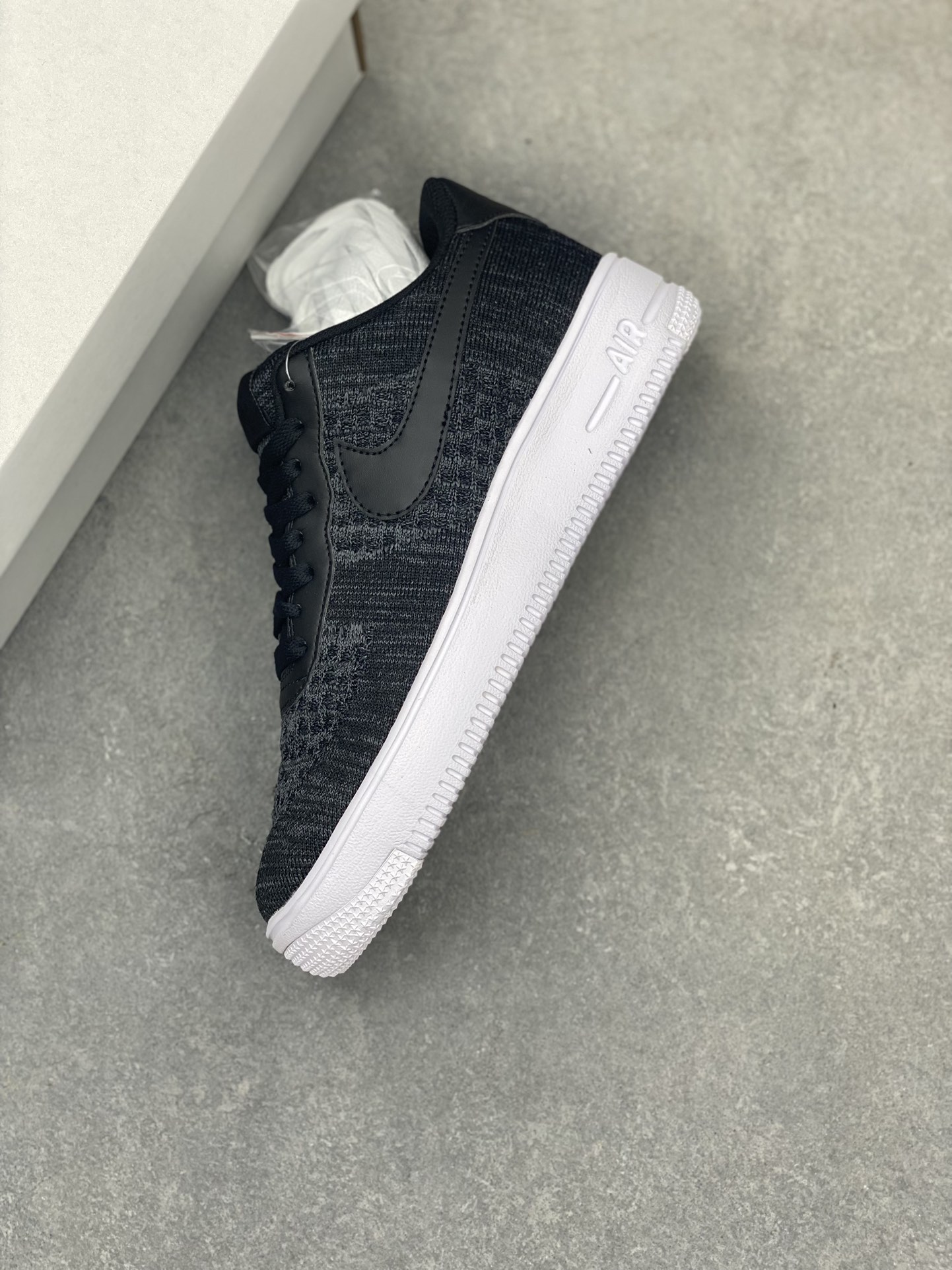 Nike Air Force 1 Low 2.0 Black Flyknit Casual Sneakers CI0051-300 8 i1719685469 9330 8