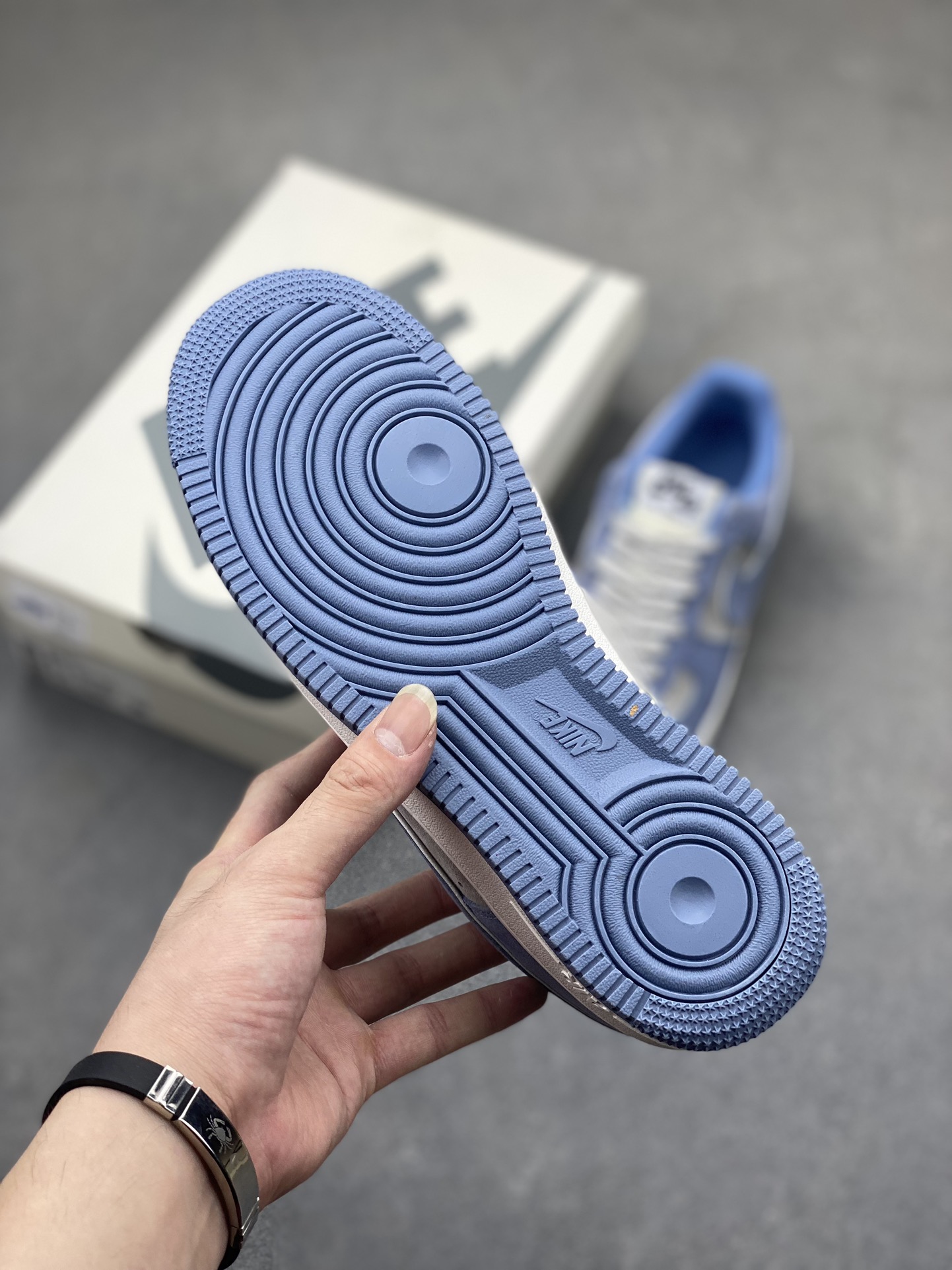 Nike Air Force 1 '07 Low Blue Grey Suede Sneakers DV0788-112 7 i1719861623 5119 2