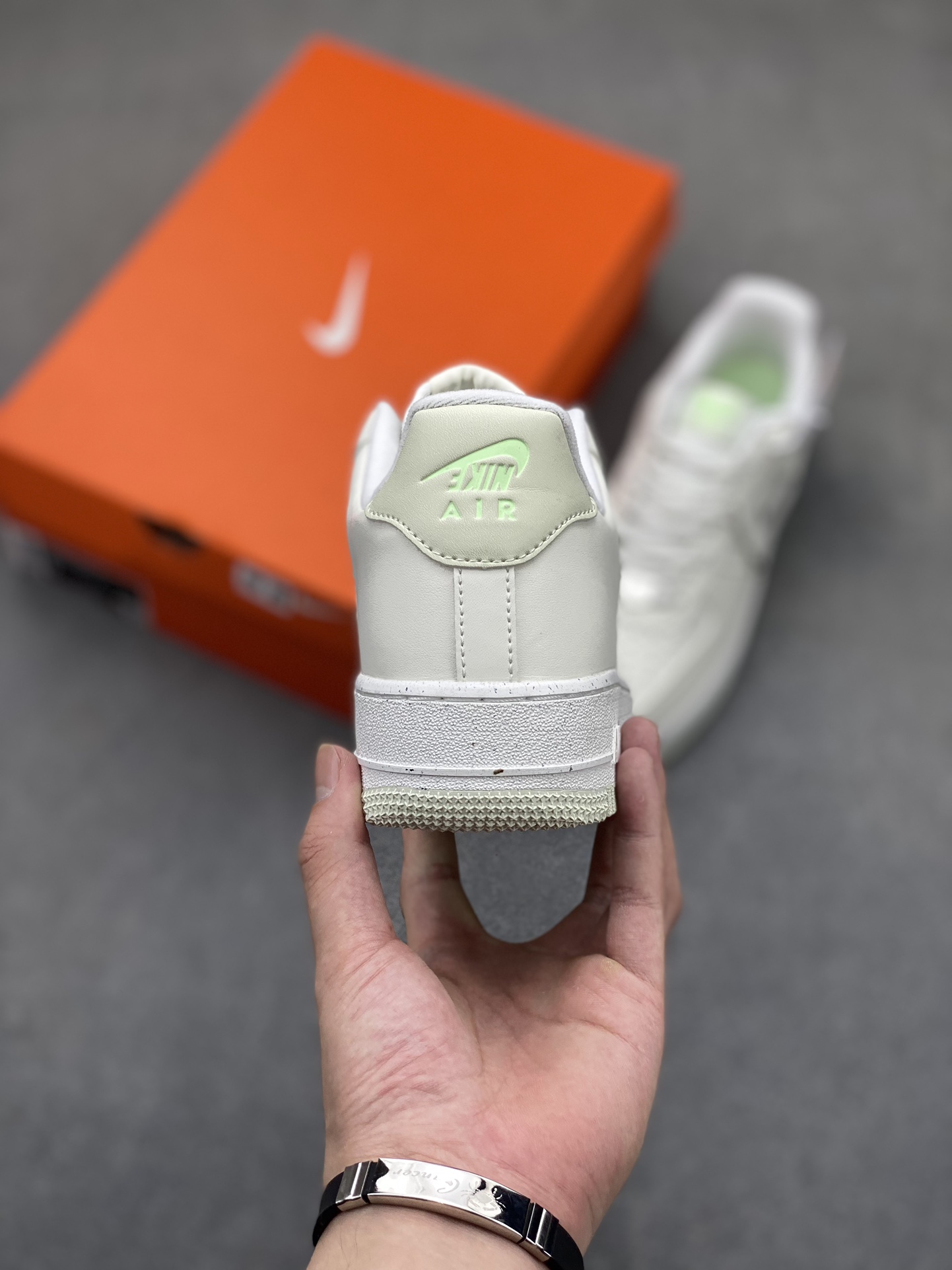 Nike Air Force 1 '07 Low White Sneakers with Air Cushion - FN8540-100 5 i1720548124 307 4
