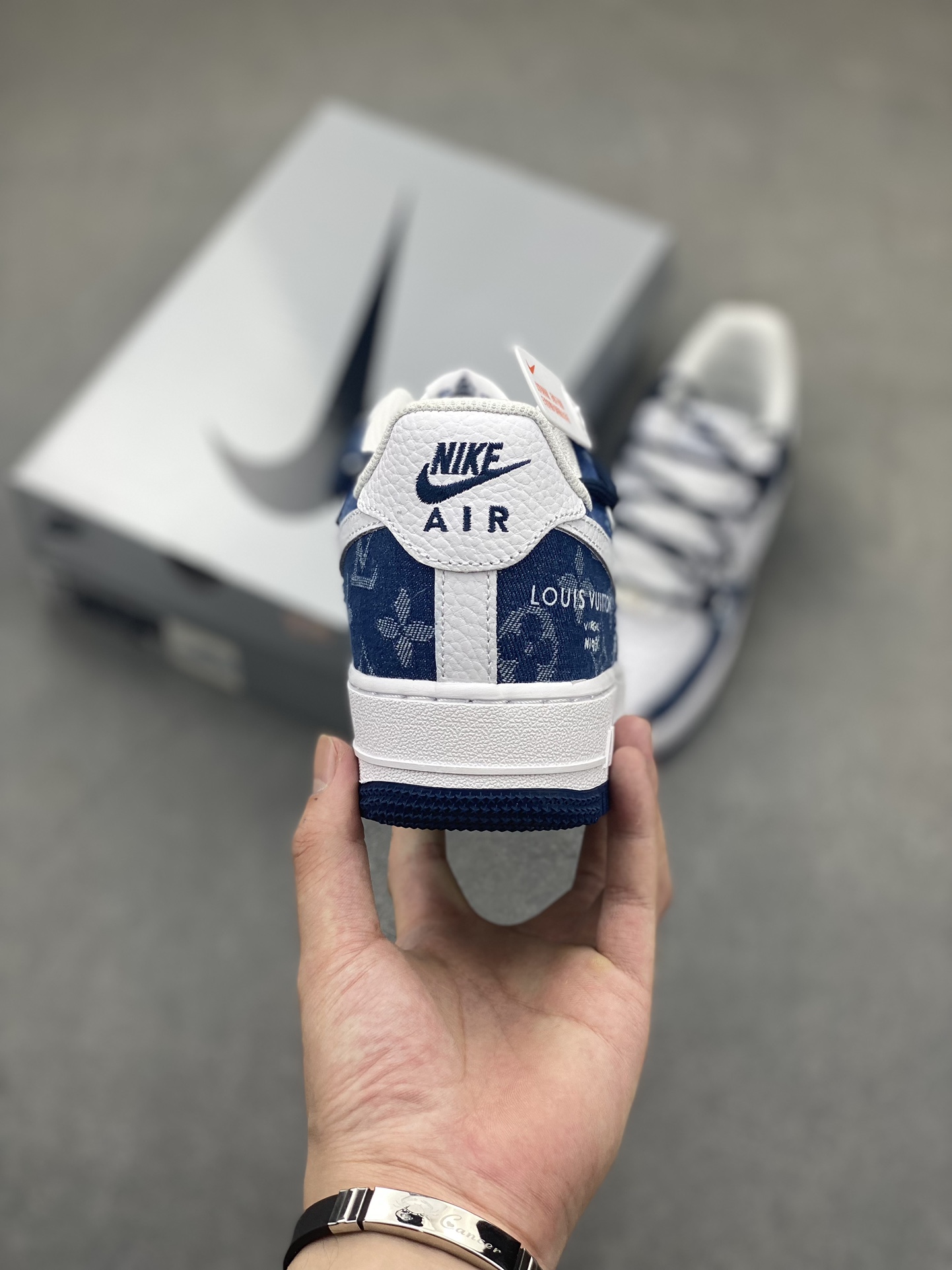 Nike Air Force 1 Low Louis Vuitton Custom Sneakers - Size 36-45 5 i1720644894 8182 0