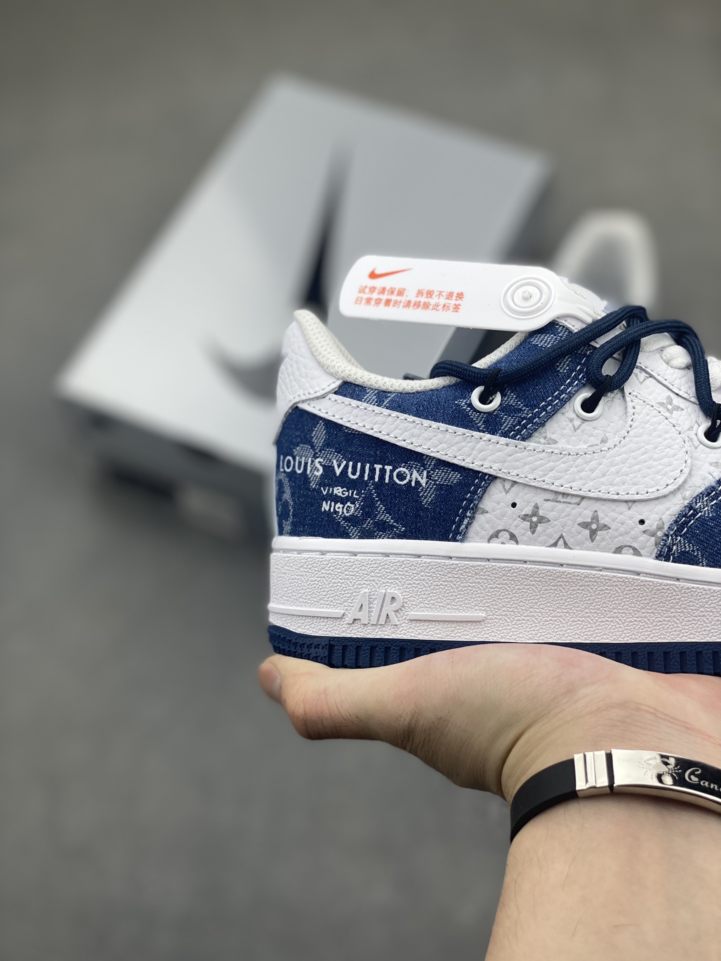 Nike Air Force 1 Low Louis Vuitton Custom Sneakers - Size 36-45 6 i1720644895 2742 5