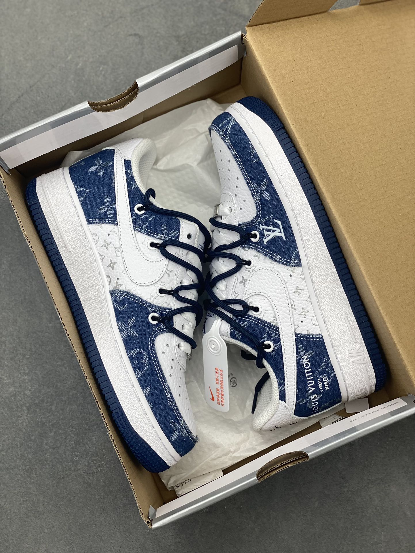 Nike Air Force 1 Low Louis Vuitton Custom Sneakers - Size 36-45 10 i1720644895 3744 8
