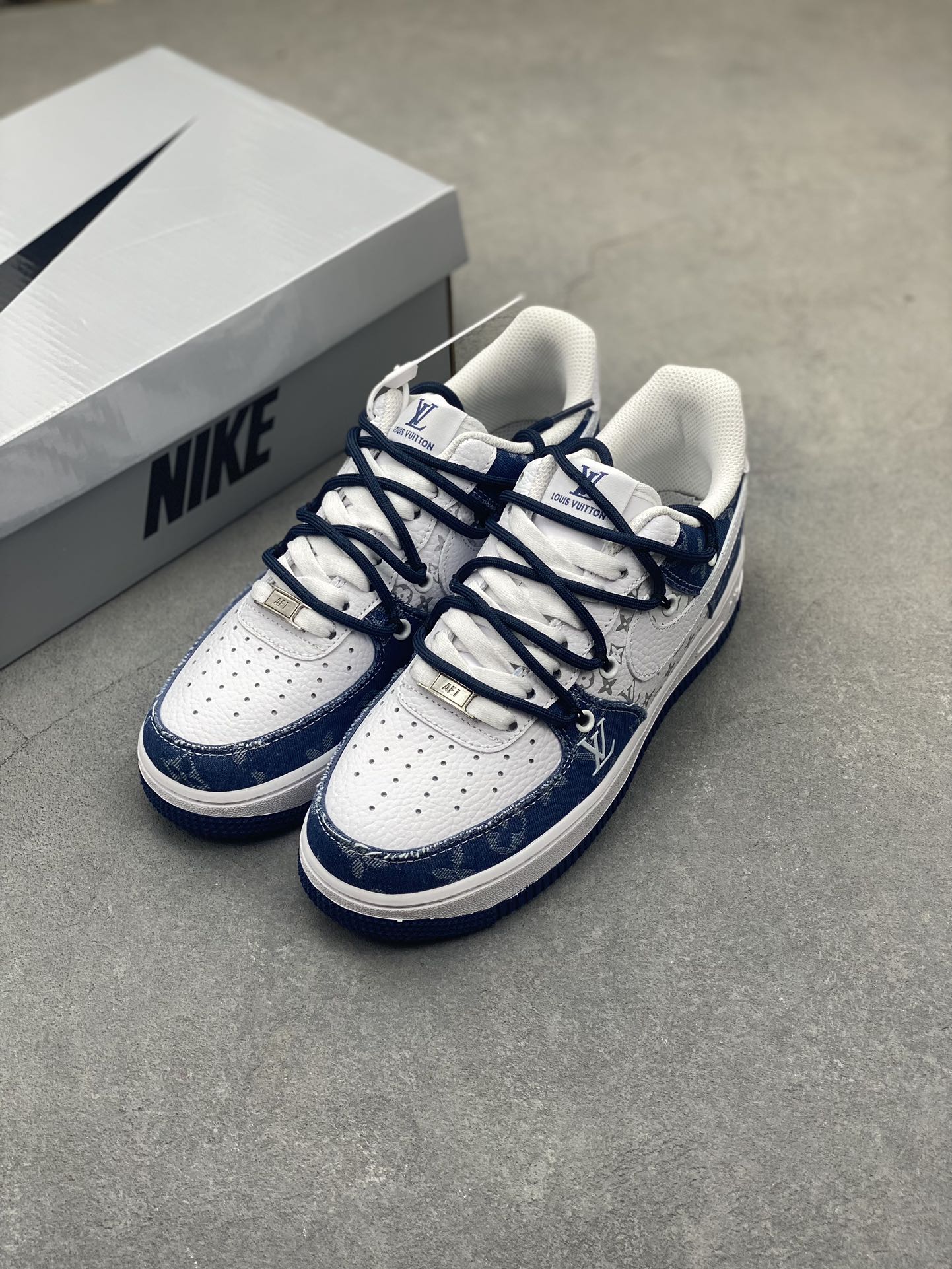 Nike Air Force 1 Low Louis Vuitton Custom Sneakers - Size 36-45 9 i1720644895 4728 7