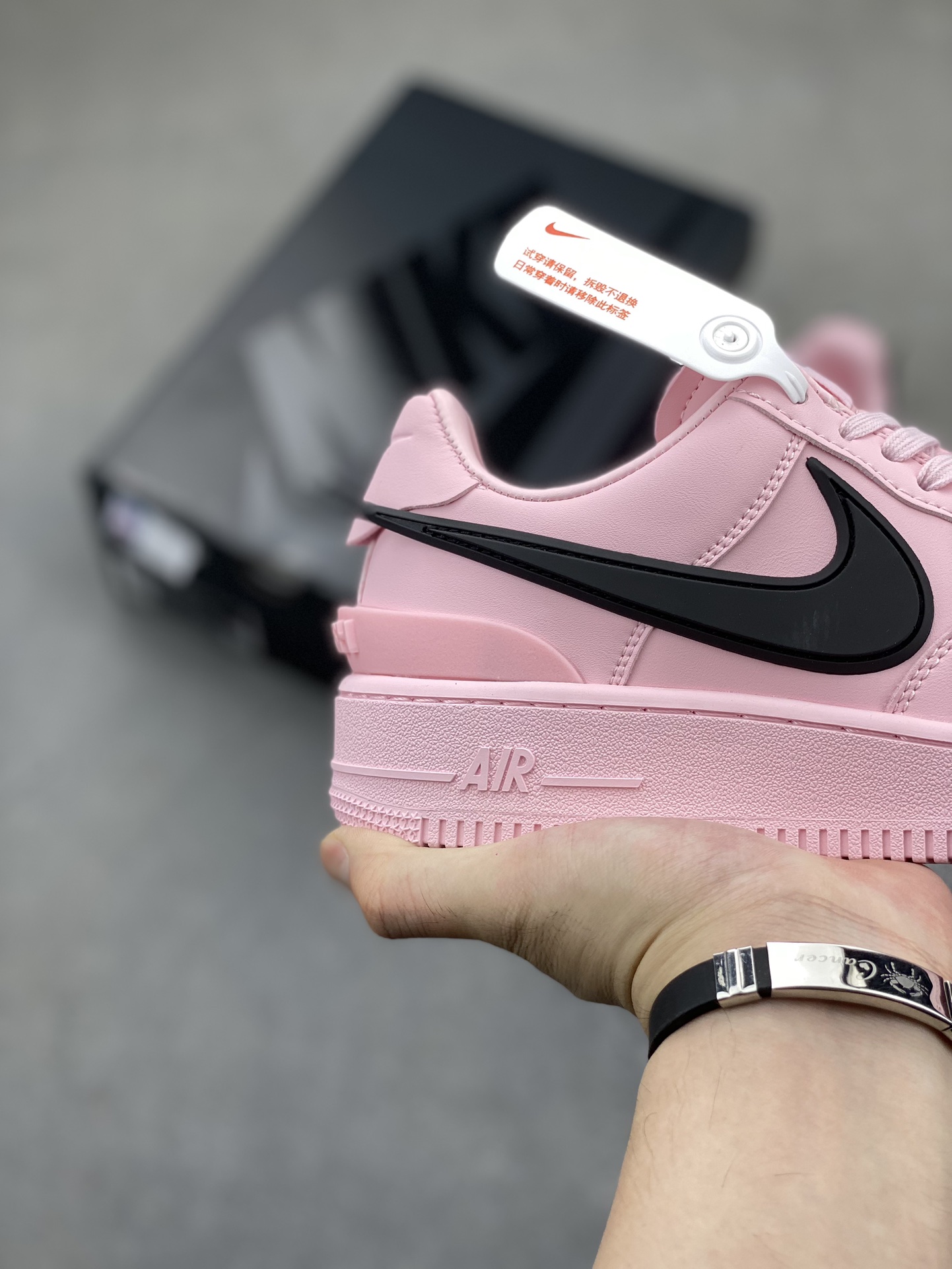 Nike Air Force 1 Low AMBUSH DV3464-109 Pink Foam/Black Sneakers 6 i1720727801 4668 2